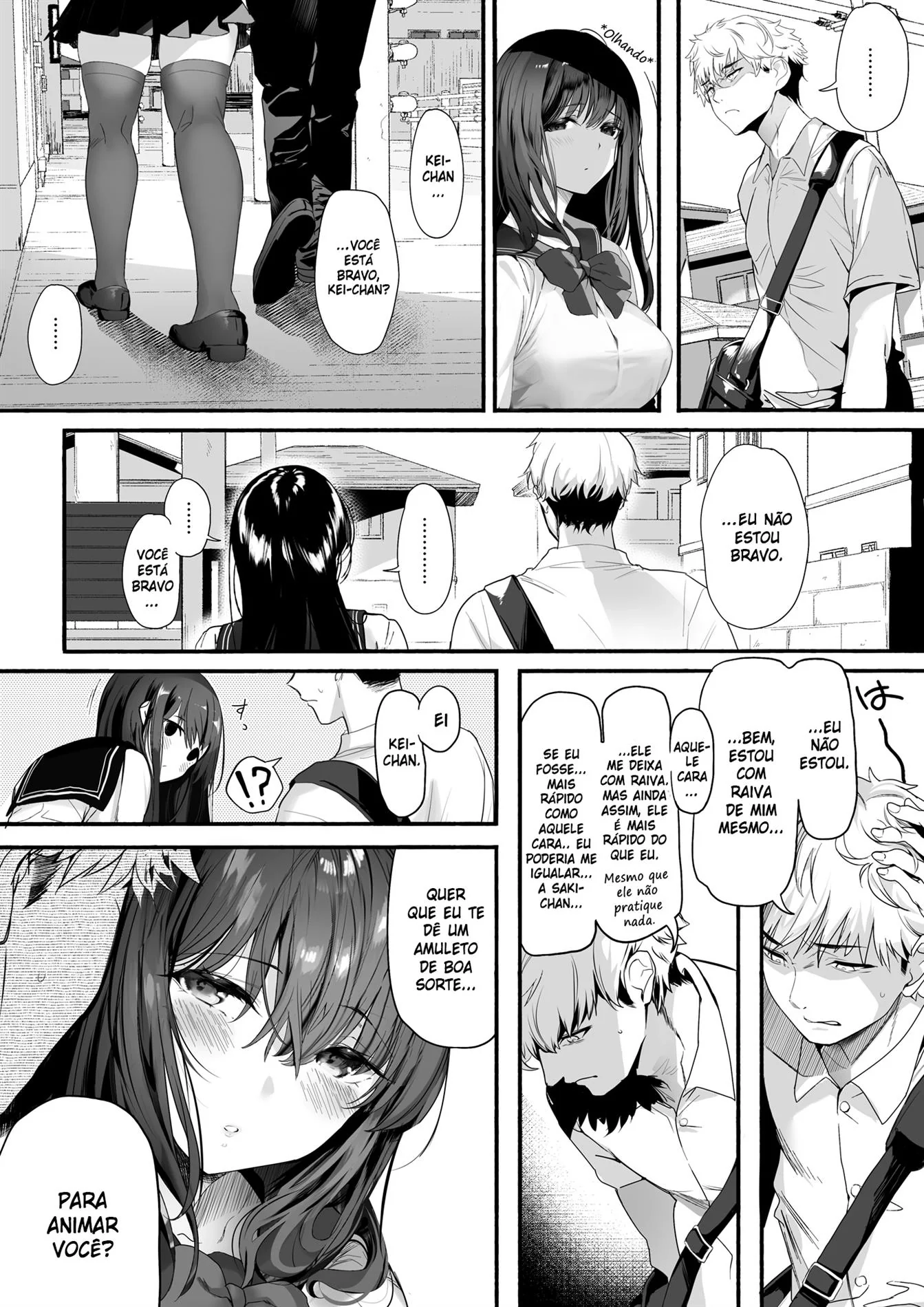 Chantageado pelo Desejo: Kimura e a Rola do Melhor Amigo em Hentai HQ Brasileiro