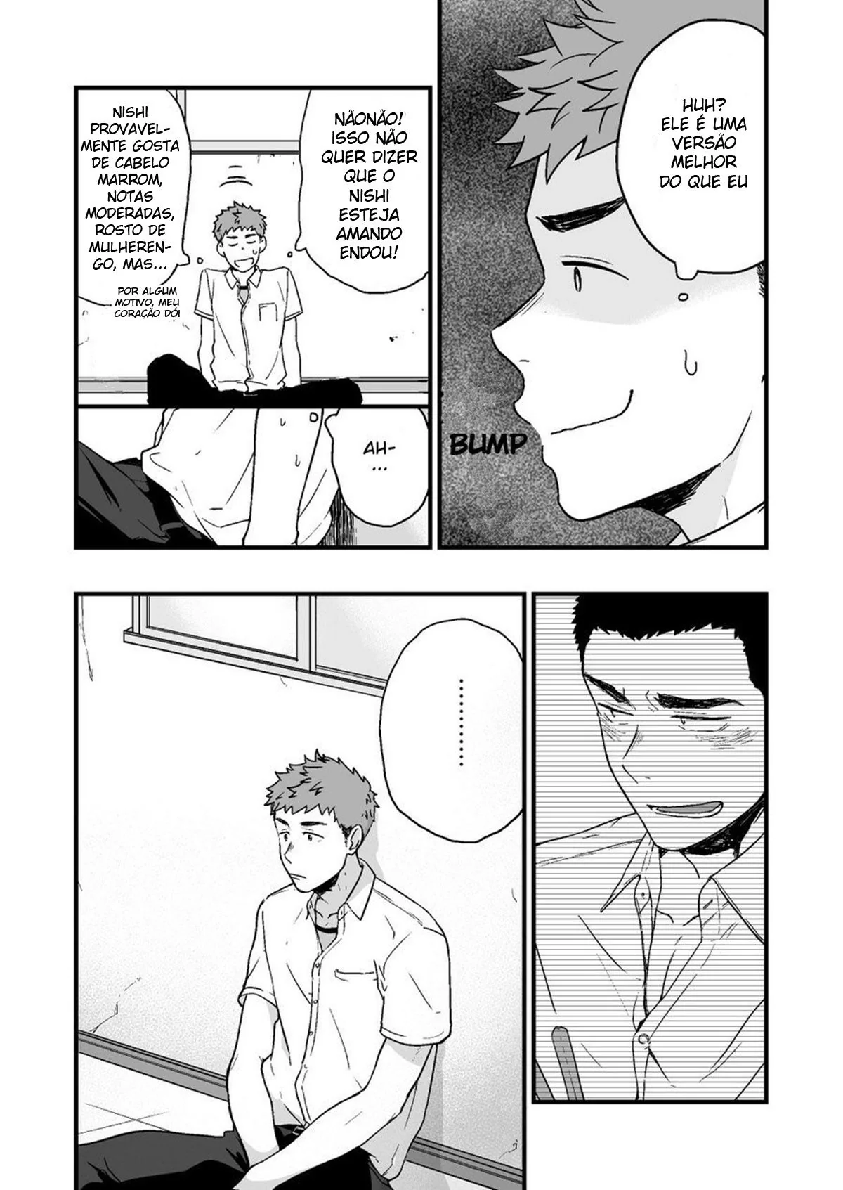 Amor proibido e traição: Nishi e Kimura em um triângulo amoroso na escola – Hentai Yaoi HQ Brasileiro