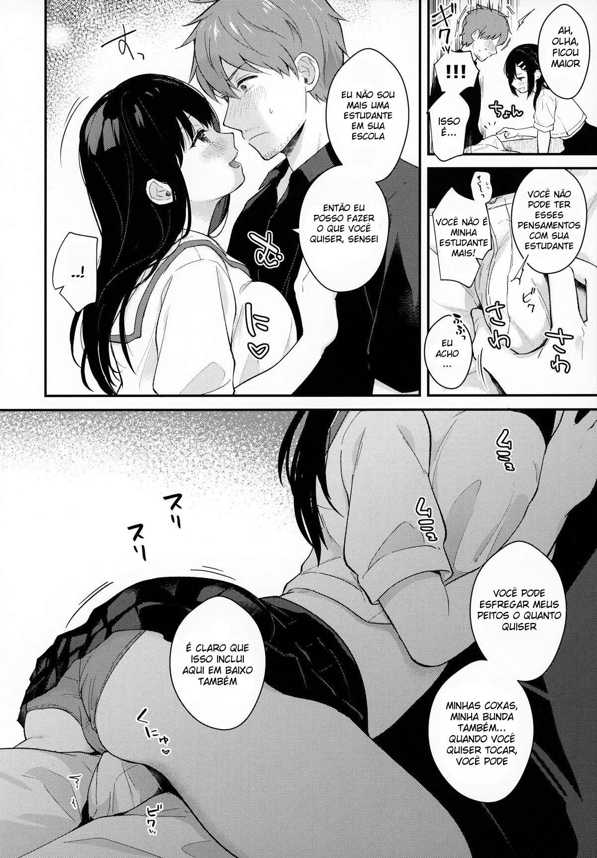Professora Piranha: Encontros Escandalosos com a Ex-Aluna” em Hentai HQ