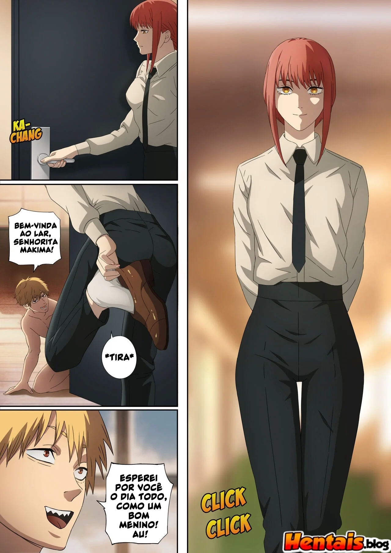 Denji Tarado por Pés – Chainsaw Man Hentai HQ Brasileiro
