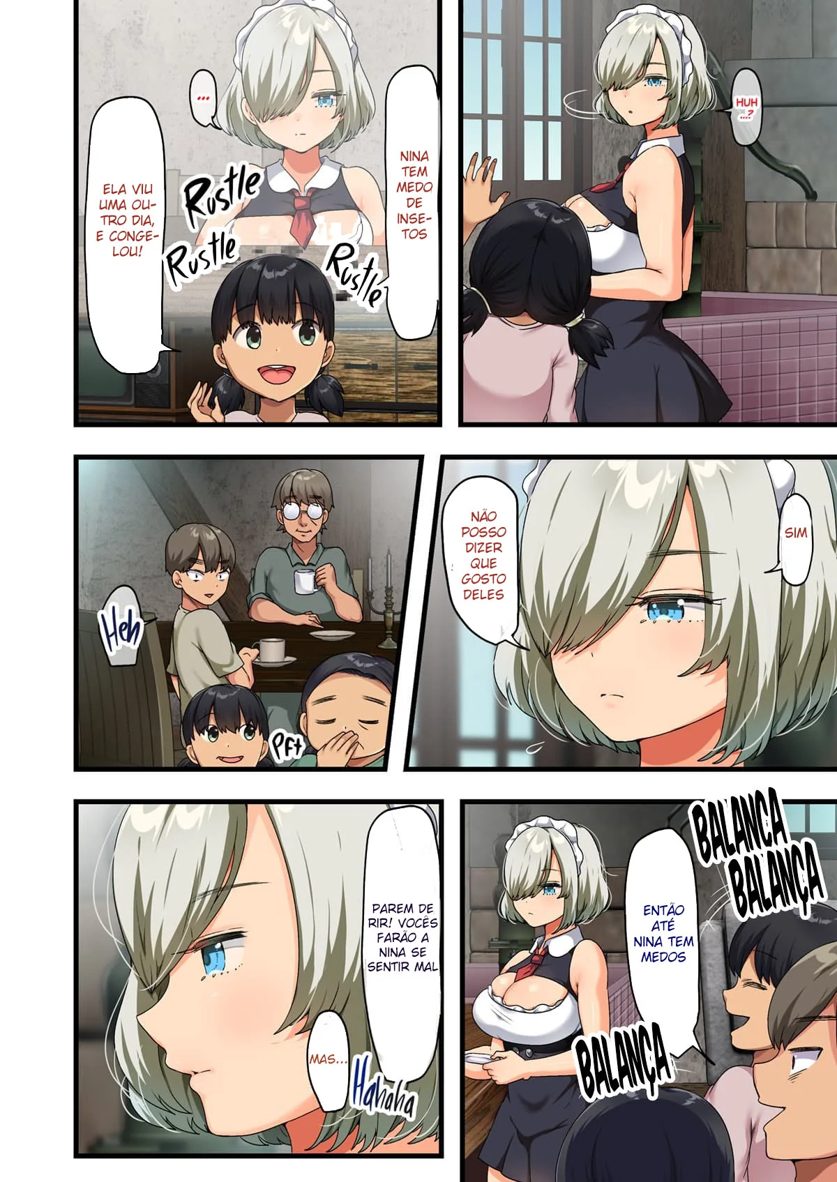 Androide Safada – A Nova Integração Familiar em Hentai HQ Brasileiro
