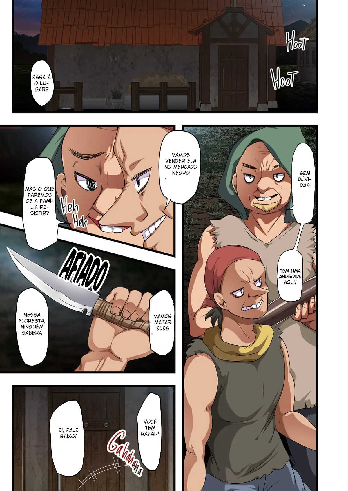 Androide Safada – A Nova Integração Familiar em Hentai HQ Brasileiro