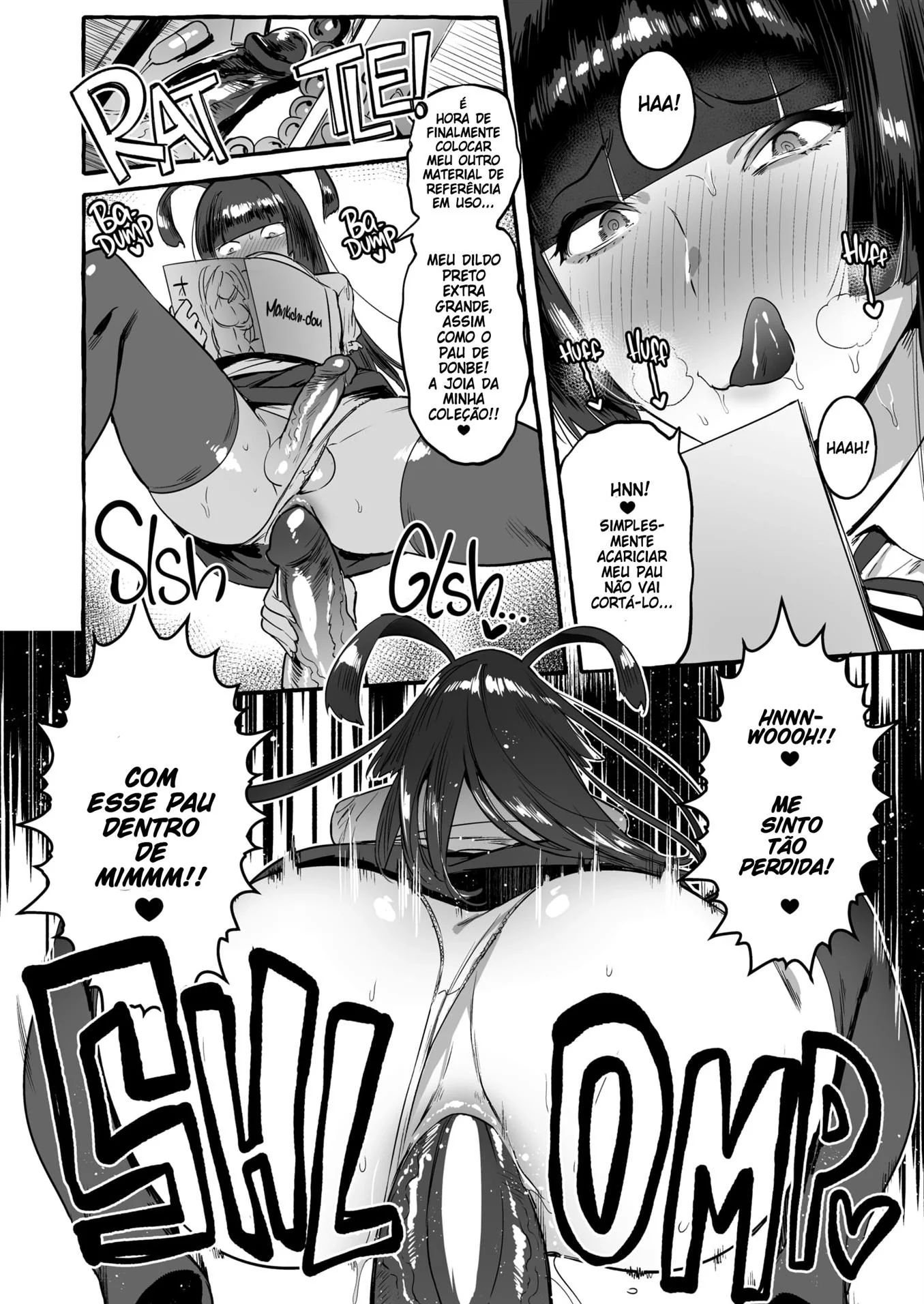 Ensaio Sensual – Putaria de Futanaris em Hentai HQ Brasileiro