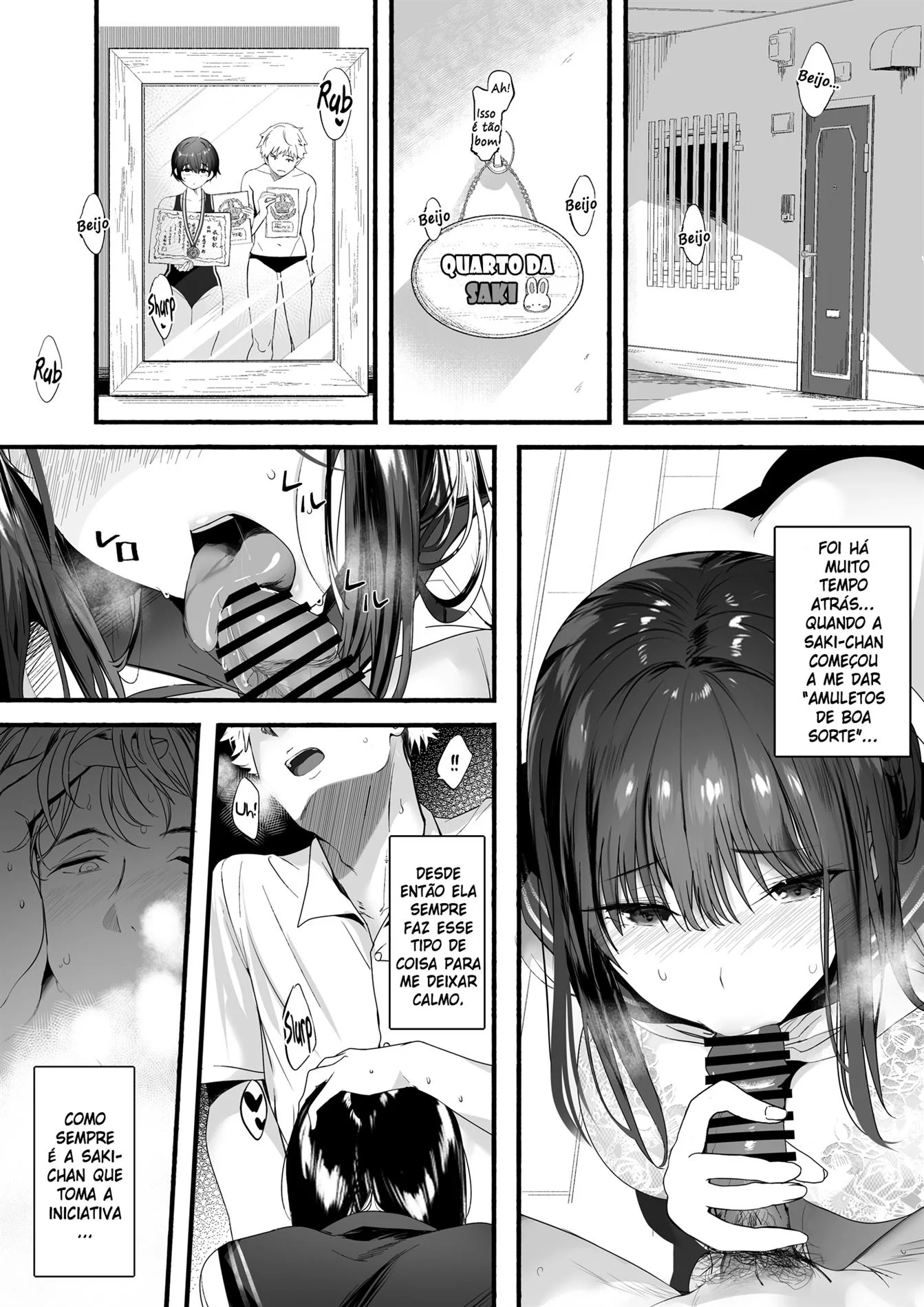 Chantageado pelo Desejo: Kimura e a Rola do Melhor Amigo em Hentai HQ Brasileiro