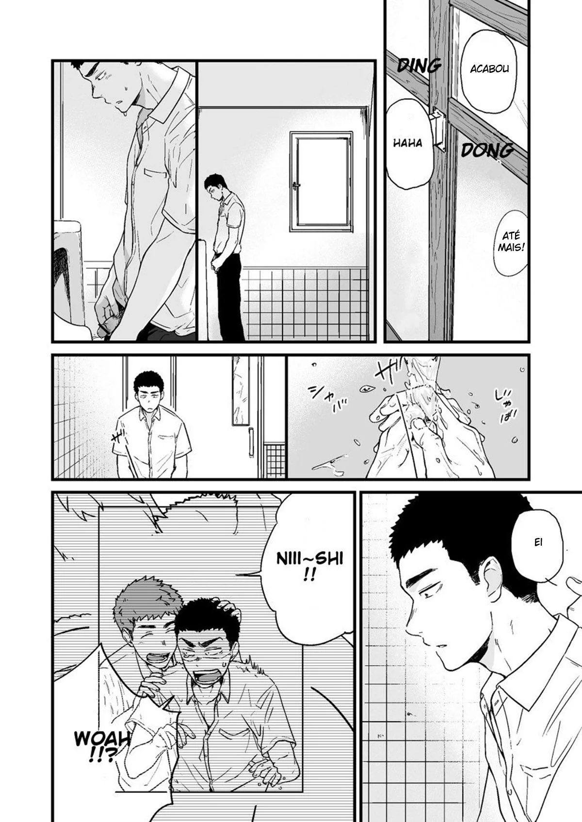 Amor proibido e traição: Nishi e Kimura em um triângulo amoroso na escola – Hentai Yaoi HQ Brasileiro