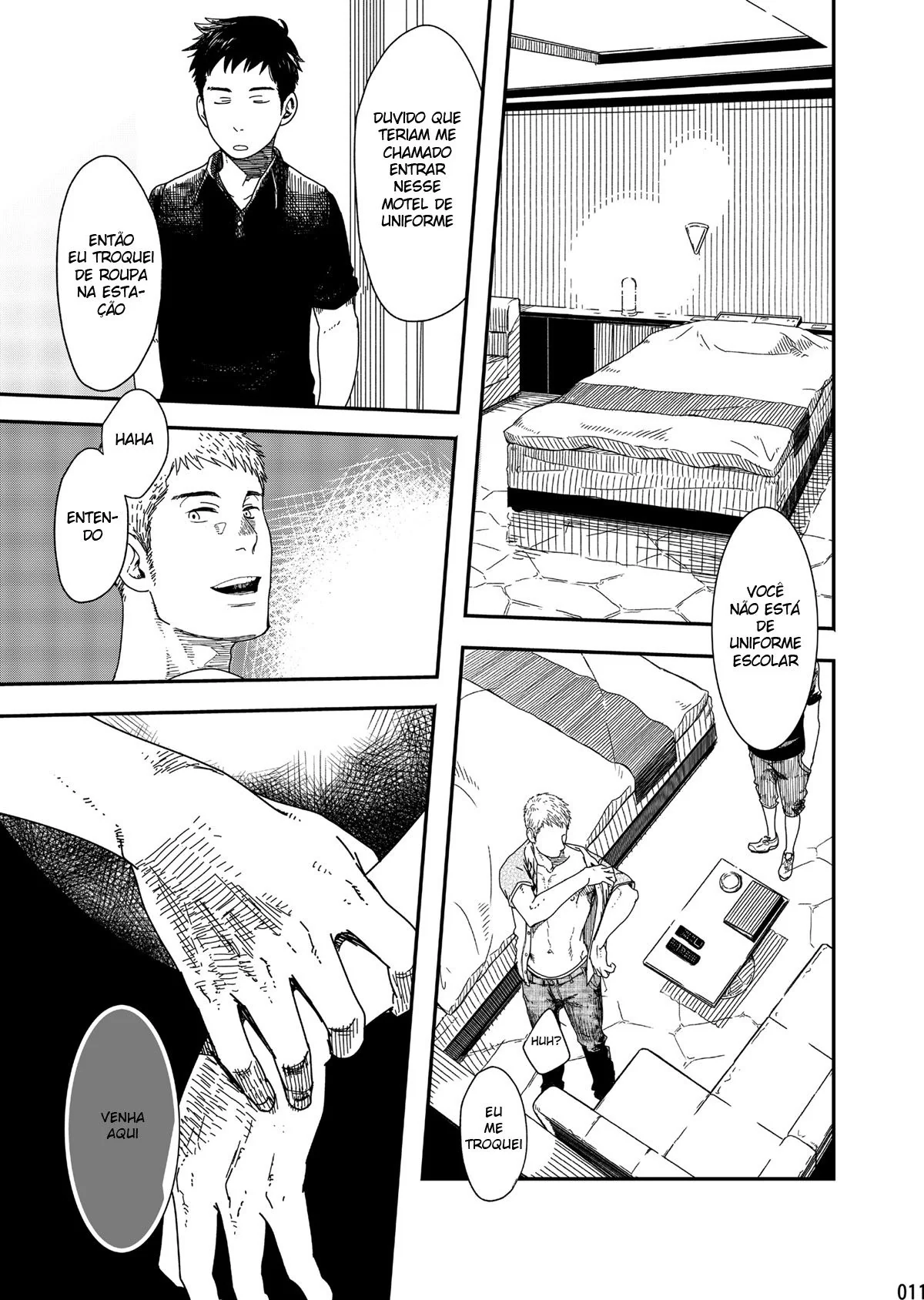 A tara escondida de Suga: sendo dominado por coroas safados em hentai gay” – em HQ Brasileiro