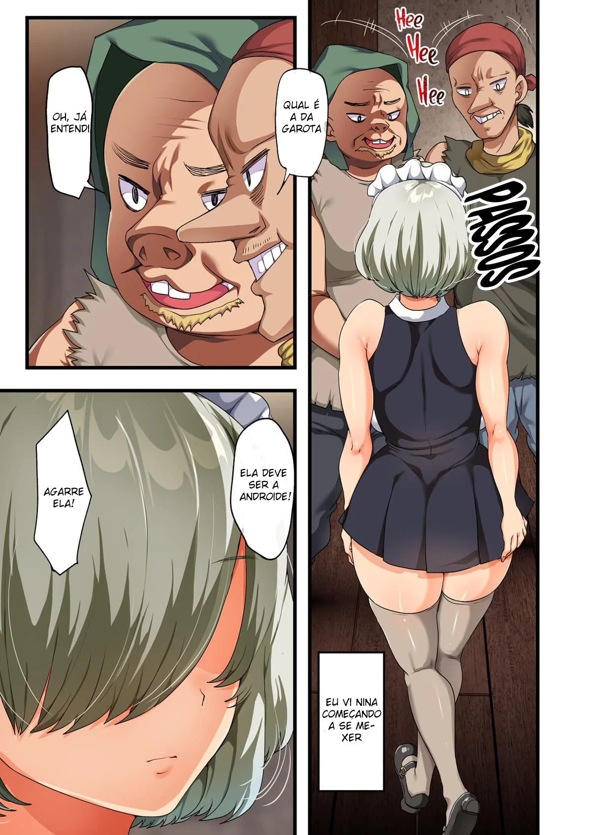 Androide Safada – A Nova Integração Familiar em Hentai HQ Brasileiro