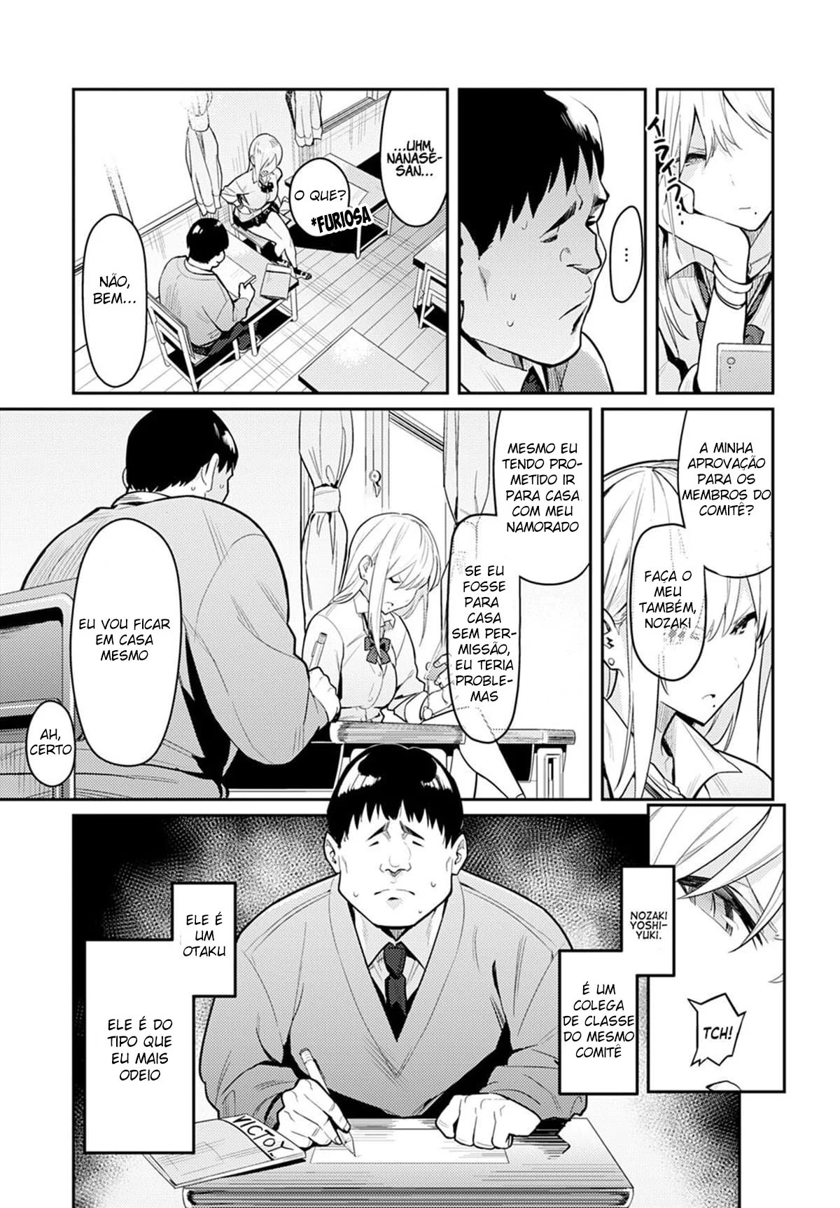 A Bela Gyaru e o Otaku Safado ~ Embarque nesse Hentai HQ Brasileiro Quente!