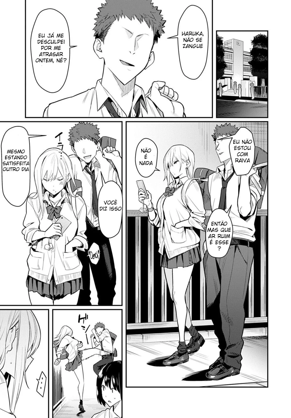 A Bela Gyaru e o Otaku Safado ~ Embarque nesse Hentai HQ Brasileiro Quente!
