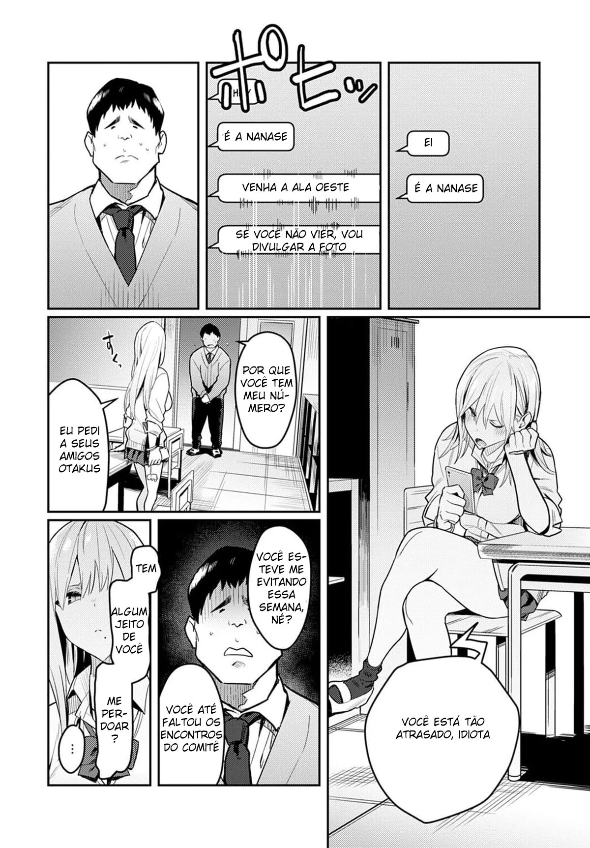 A Bela Gyaru e o Otaku Safado ~ Embarque nesse Hentai HQ Brasileiro Quente!