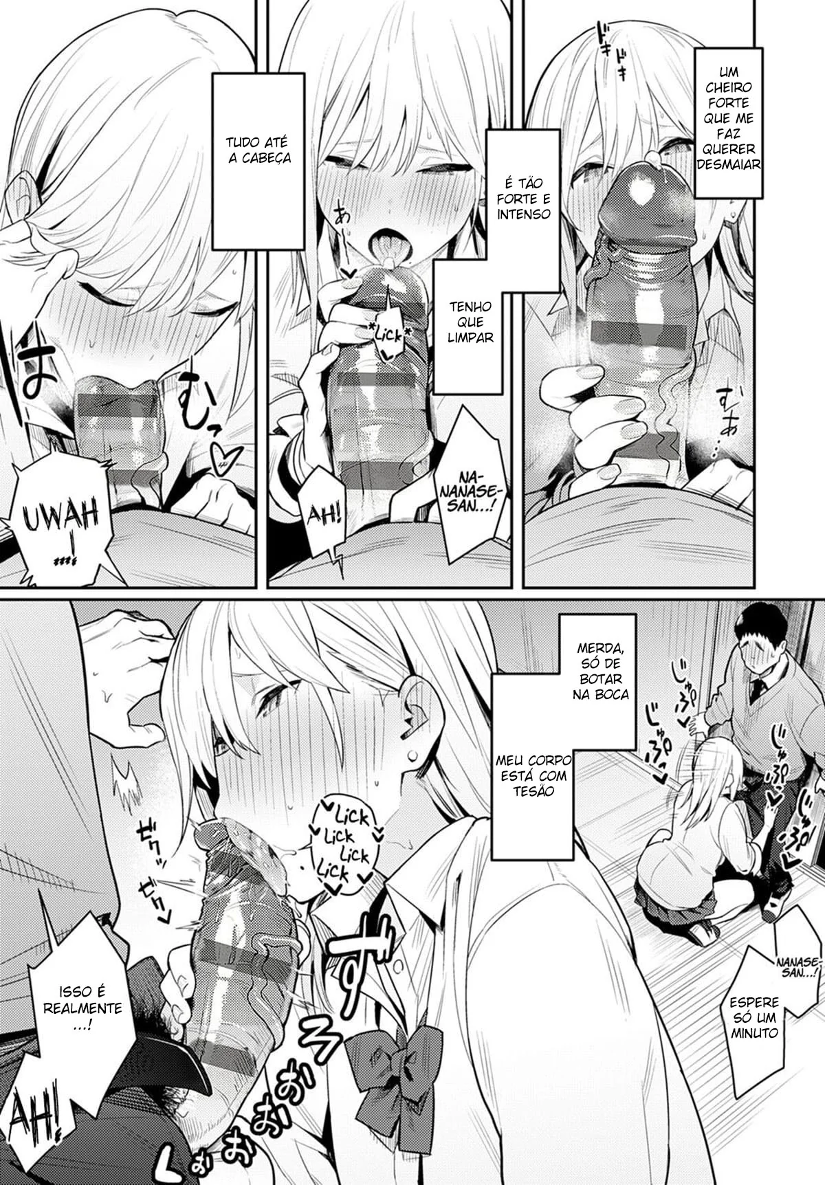 A Bela Gyaru e o Otaku Safado ~ Embarque nesse Hentai HQ Brasileiro Quente!