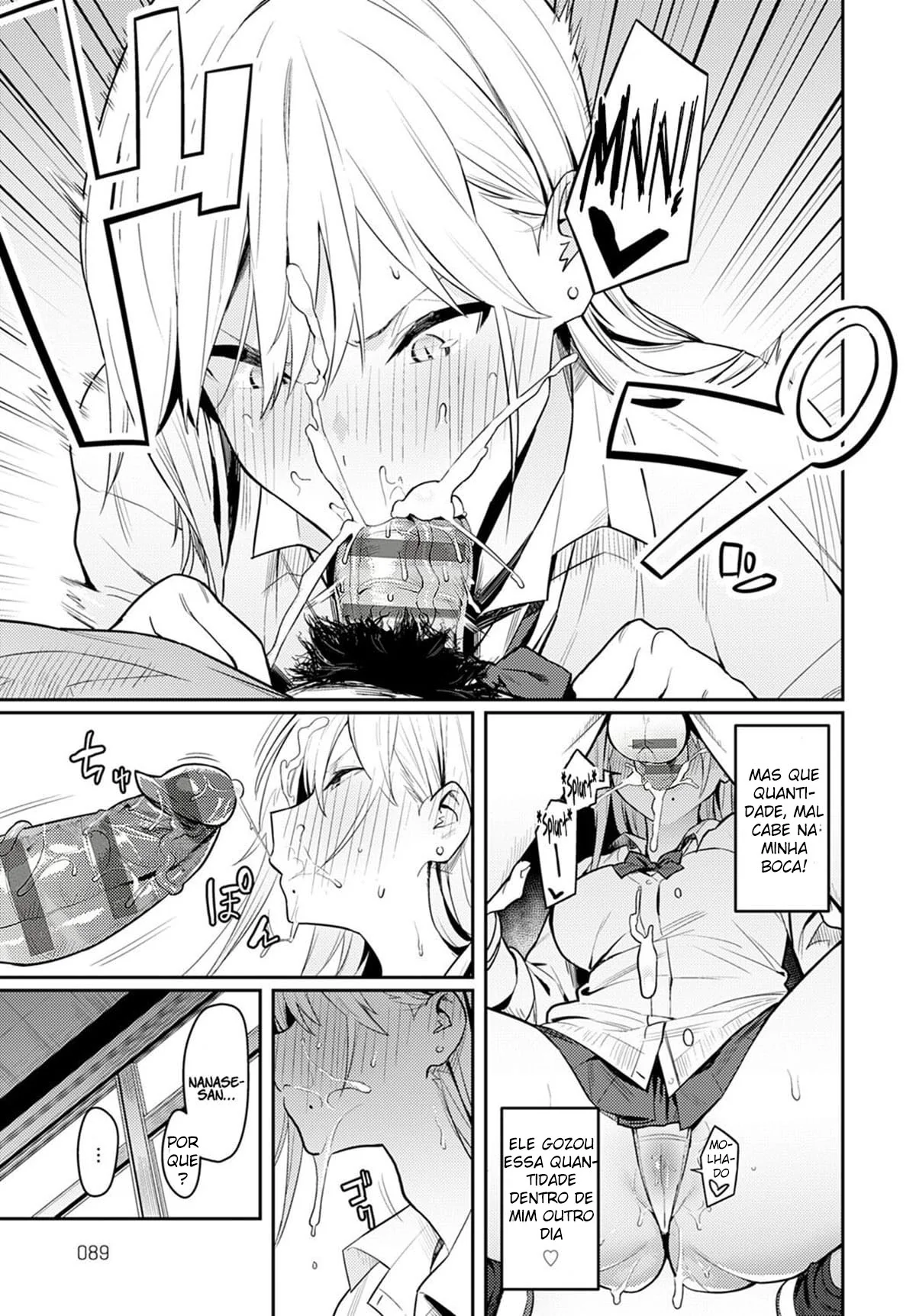 A Bela Gyaru e o Otaku Safado ~ Embarque nesse Hentai HQ Brasileiro Quente!