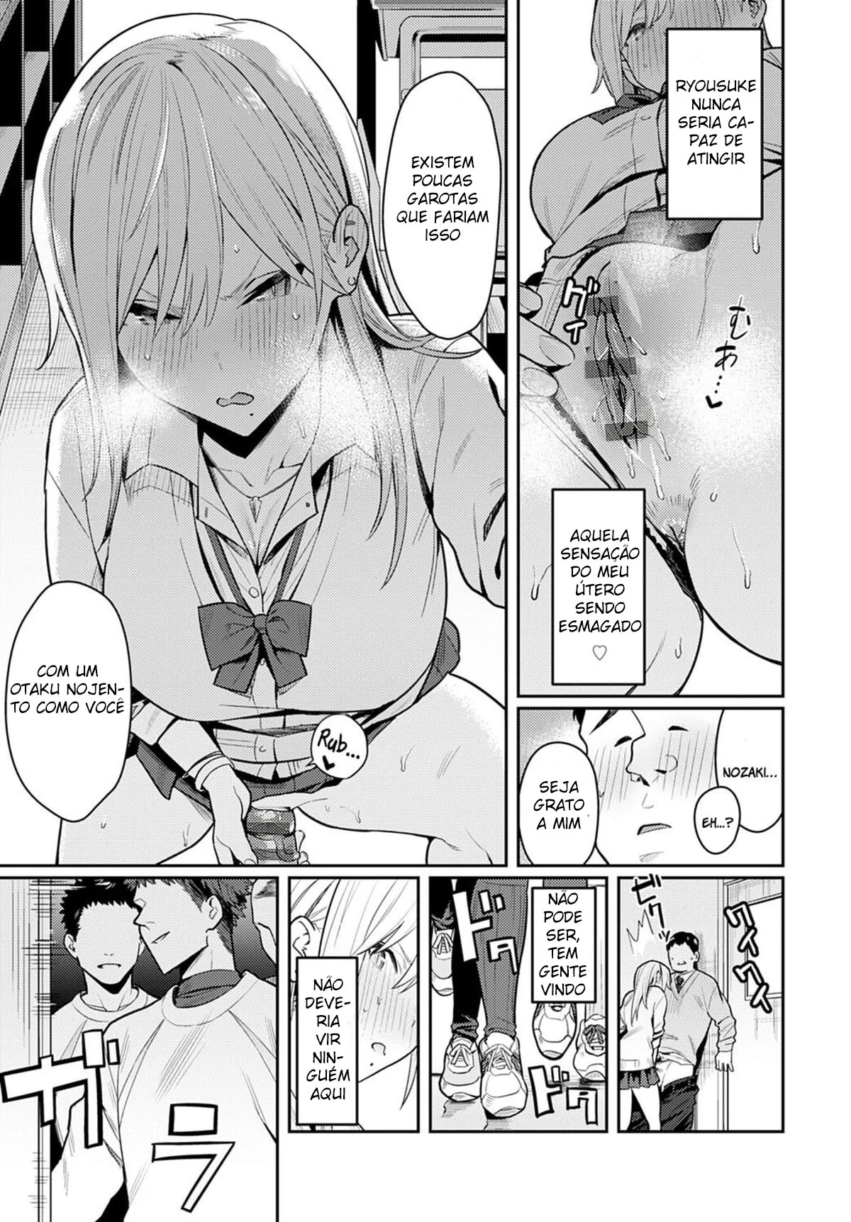 A Bela Gyaru e o Otaku Safado ~ Embarque nesse Hentai HQ Brasileiro Quente!