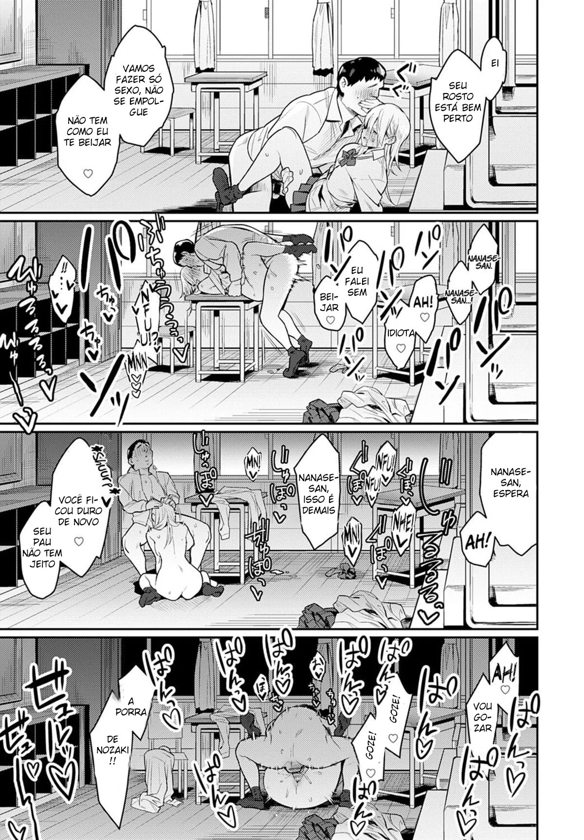 A Bela Gyaru e o Otaku Safado ~ Embarque nesse Hentai HQ Brasileiro Quente!