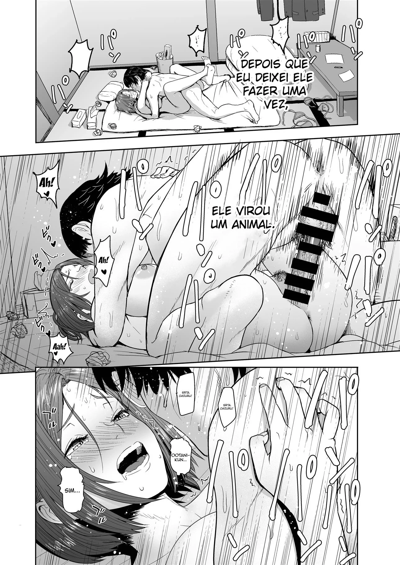 A Piranha do Grupo de Estudos – Motivando o Estudioso Safado em Hentai HQ