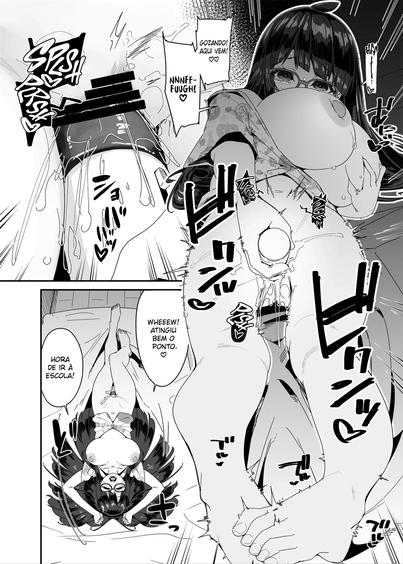 Colegial Piranha se Masturbando na Escola – Hentai HQ Brasileiro
