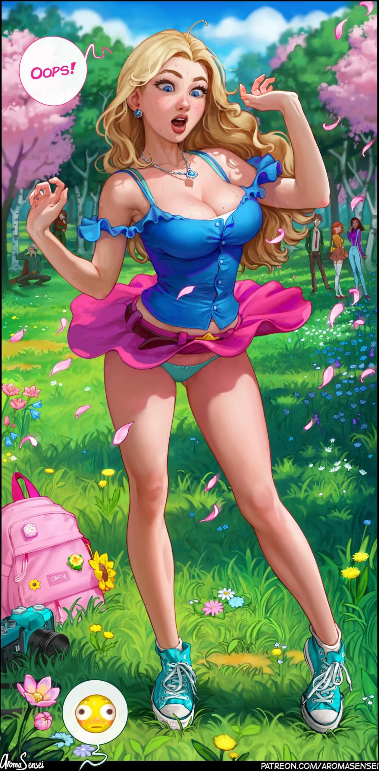 A Dança da Flores da Piranha Haley em Hentai HQ Brasileiro