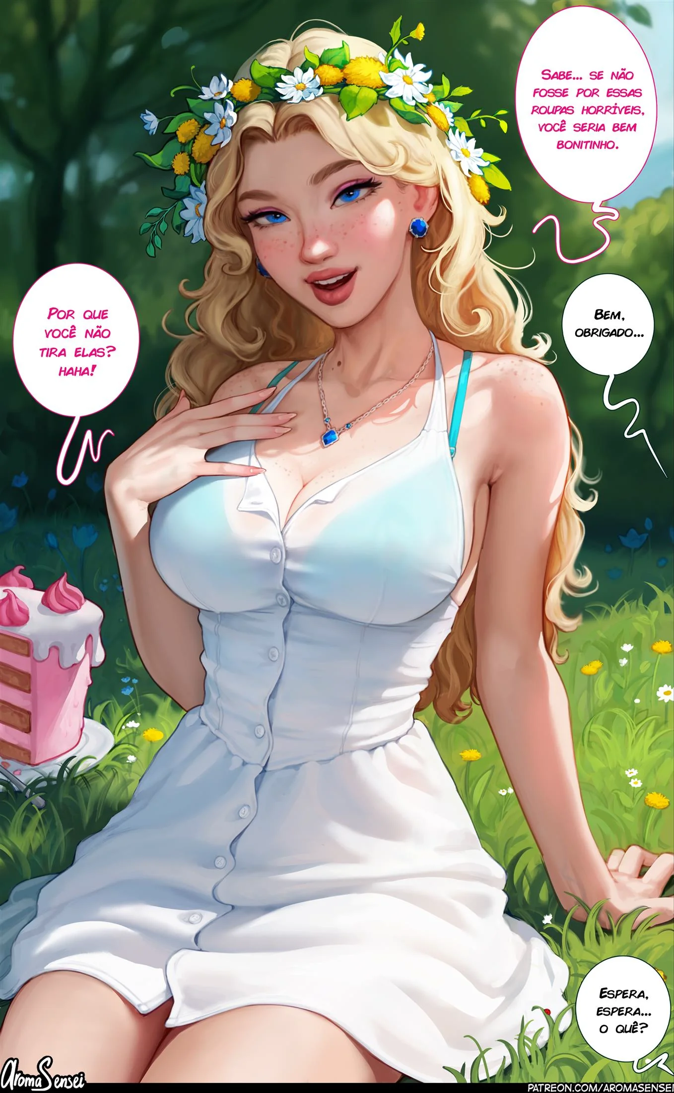 A Dança da Flores da Piranha Haley em Hentai HQ Brasileiro