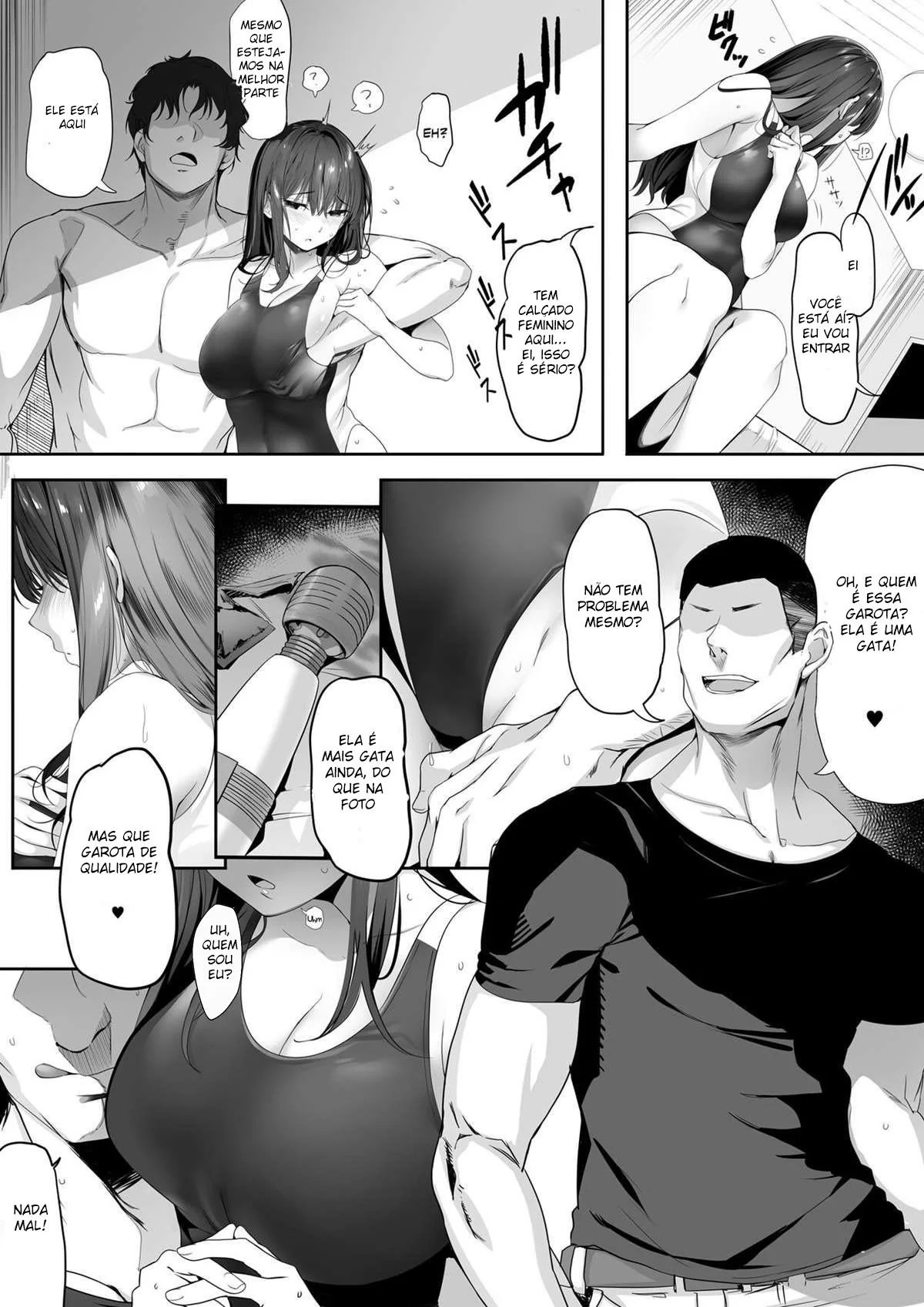 A Piranha da Natação: Buceta na Rola do Idiota em Manga Hentai