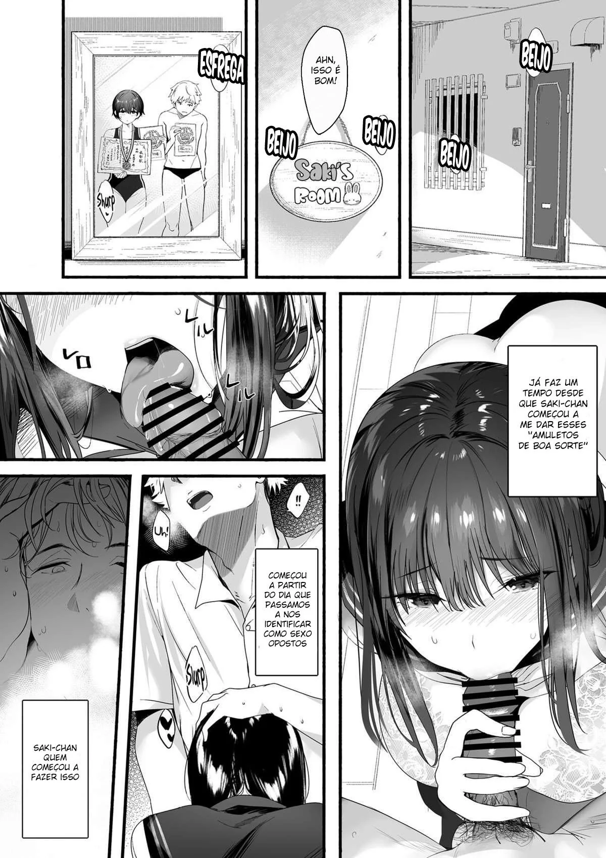 A Piranha da Natação: Buceta na Rola do Idiota em Manga Hentai