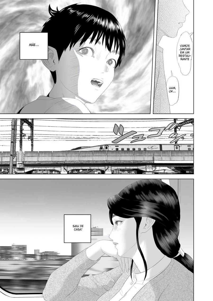 Mamãe Piranha Dando a Buceta para o Filho Pervertido – Hentai HQ Brasileiro