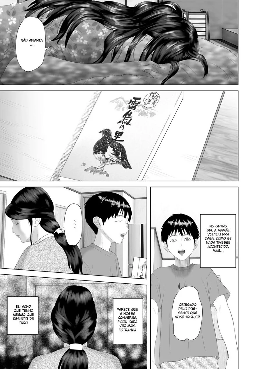 Mamãe Piranha Dando a Buceta para o Filho Pervertido – Hentai HQ Brasileiro
