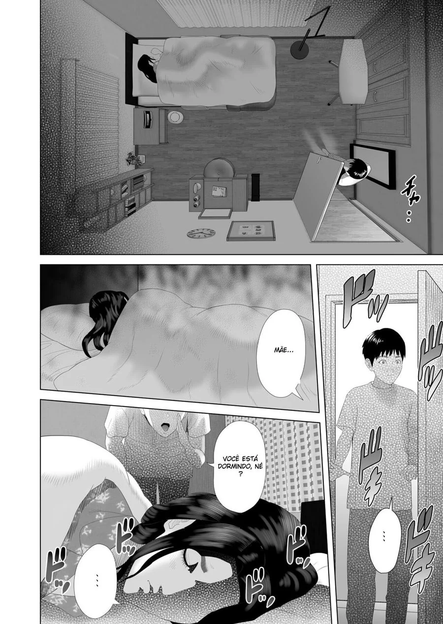 Mamãe Piranha Dando a Buceta para o Filho Pervertido – Hentai HQ Brasileiro