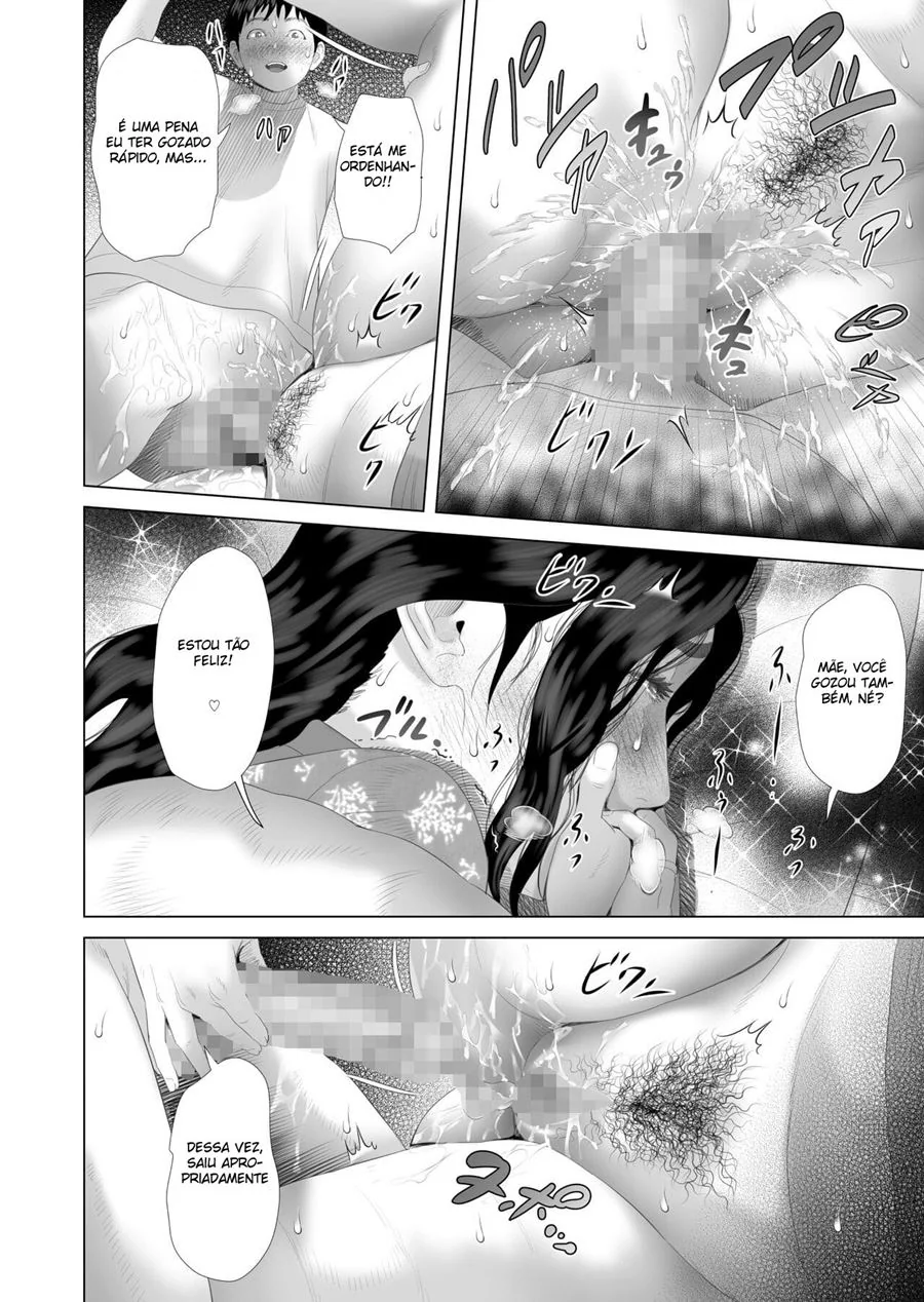 Mamãe Piranha Dando a Buceta para o Filho Pervertido – Hentai HQ Brasileiro