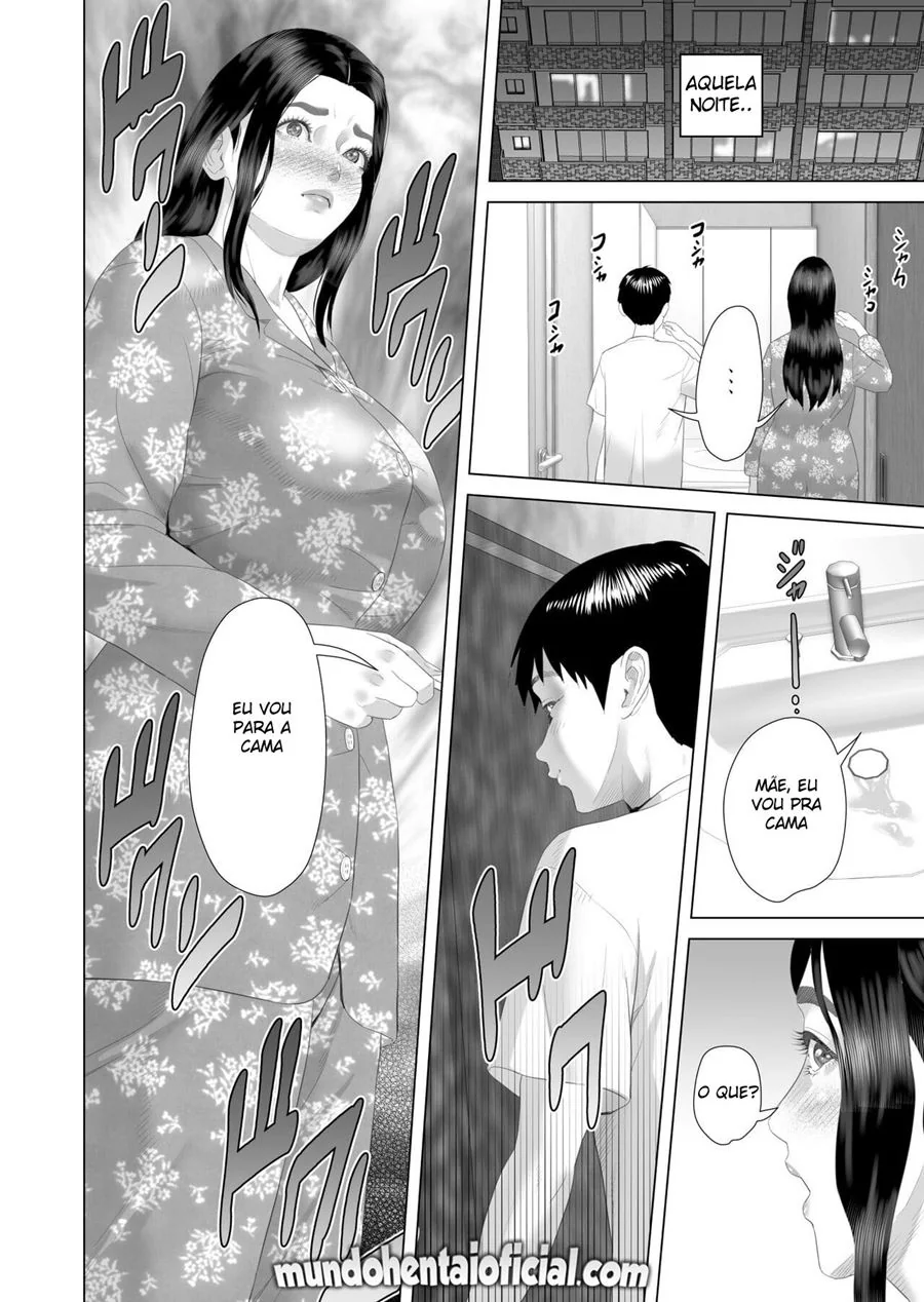 Mamãe Piranha Dando a Buceta para o Filho Pervertido – Hentai HQ Brasileiro