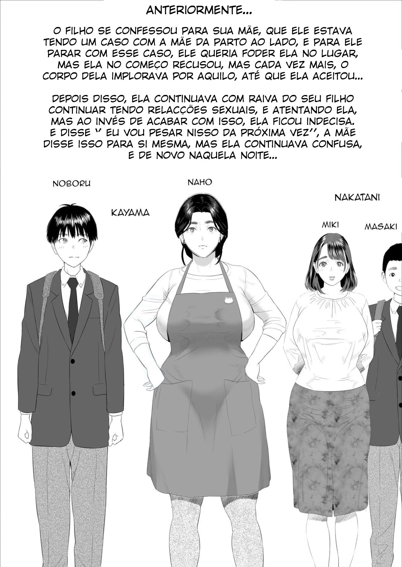 Reconciliação Mãe e Filho: Putaria e Safadeza em EP 5 – HQ Brasileiro