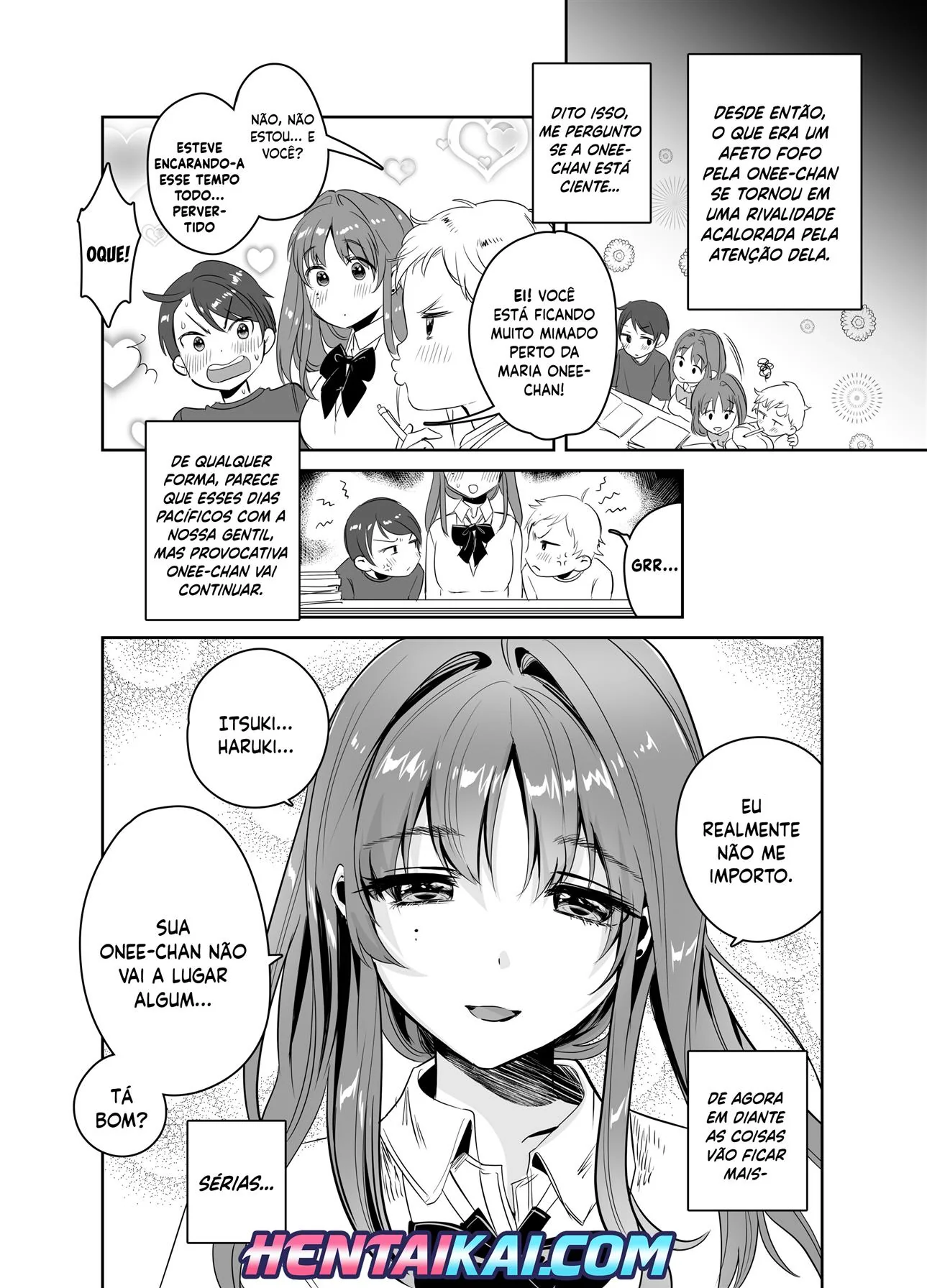 A Piranha da Irmãzona Quer a Rola dos Gêmeos – Hentai HQ