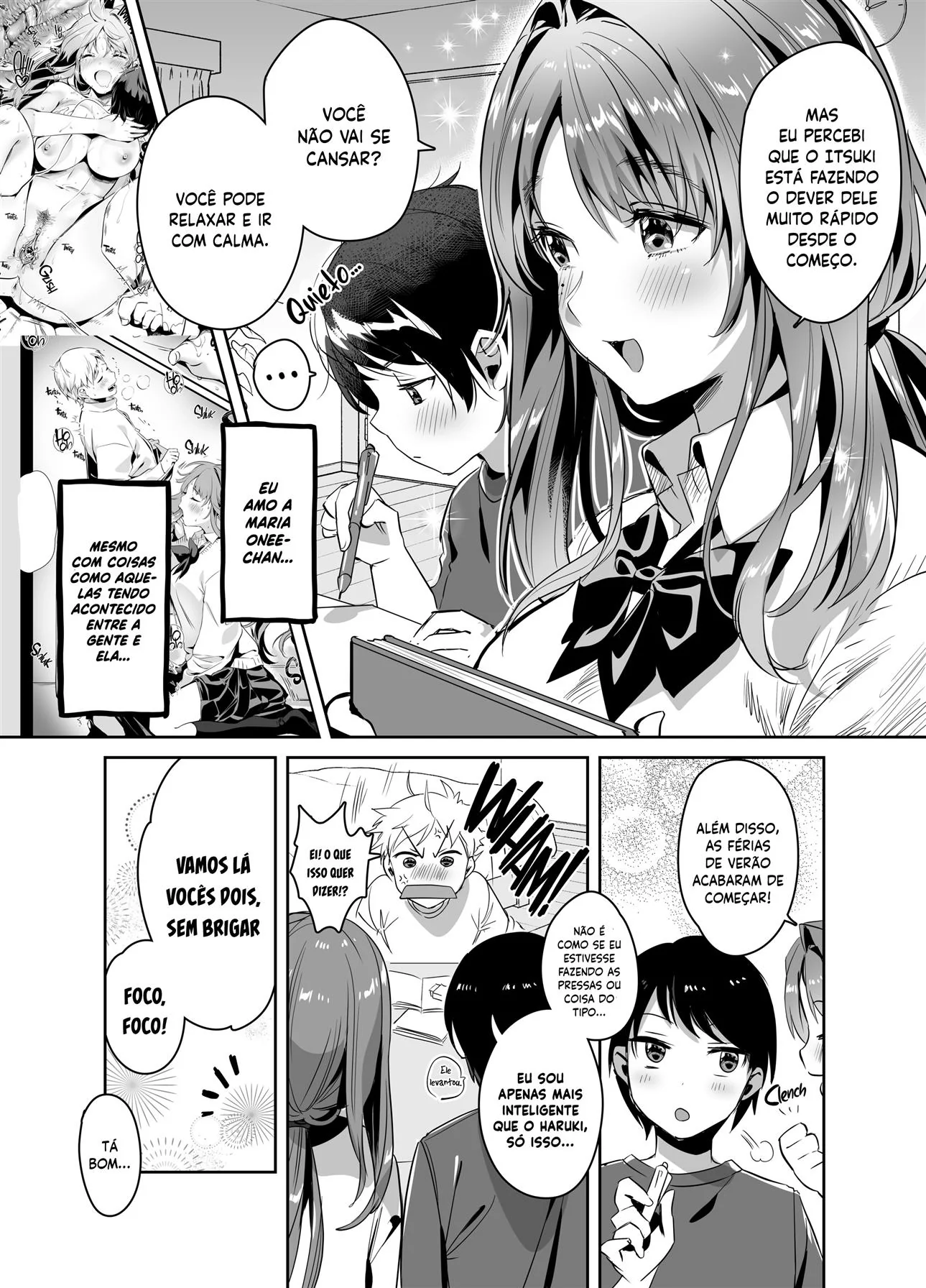 A Piranha da Irmãzona Quer a Rola dos Gêmeos – Hentai HQ