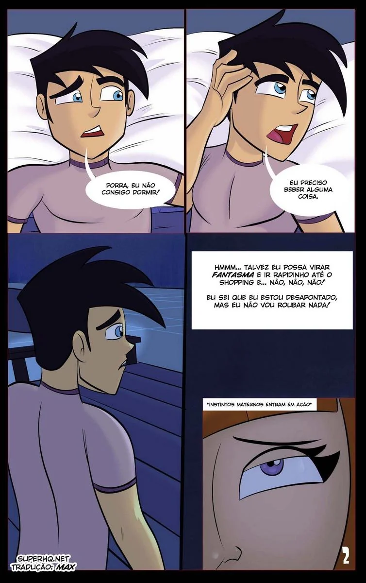 Danny e sua mamãe piranha – A noite de pica e buceta no Hentai HQ Brasileiro