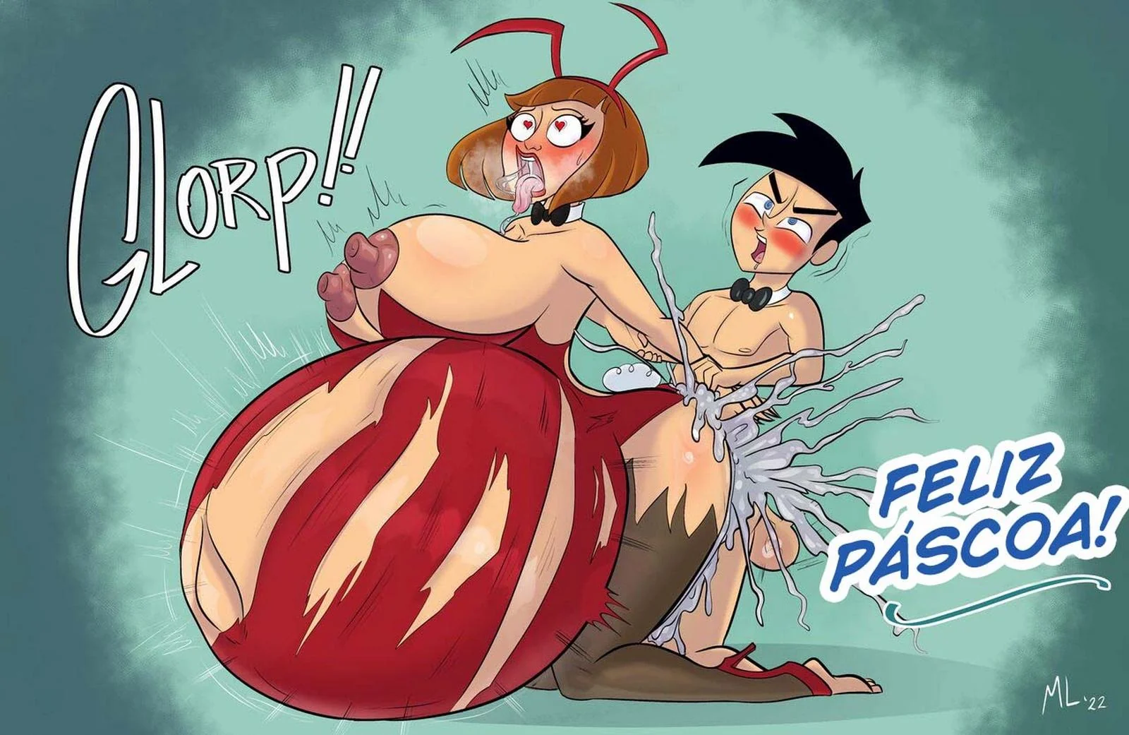 Danny e sua mamãe piranha – A noite de pica e buceta no Hentai HQ Brasileiro