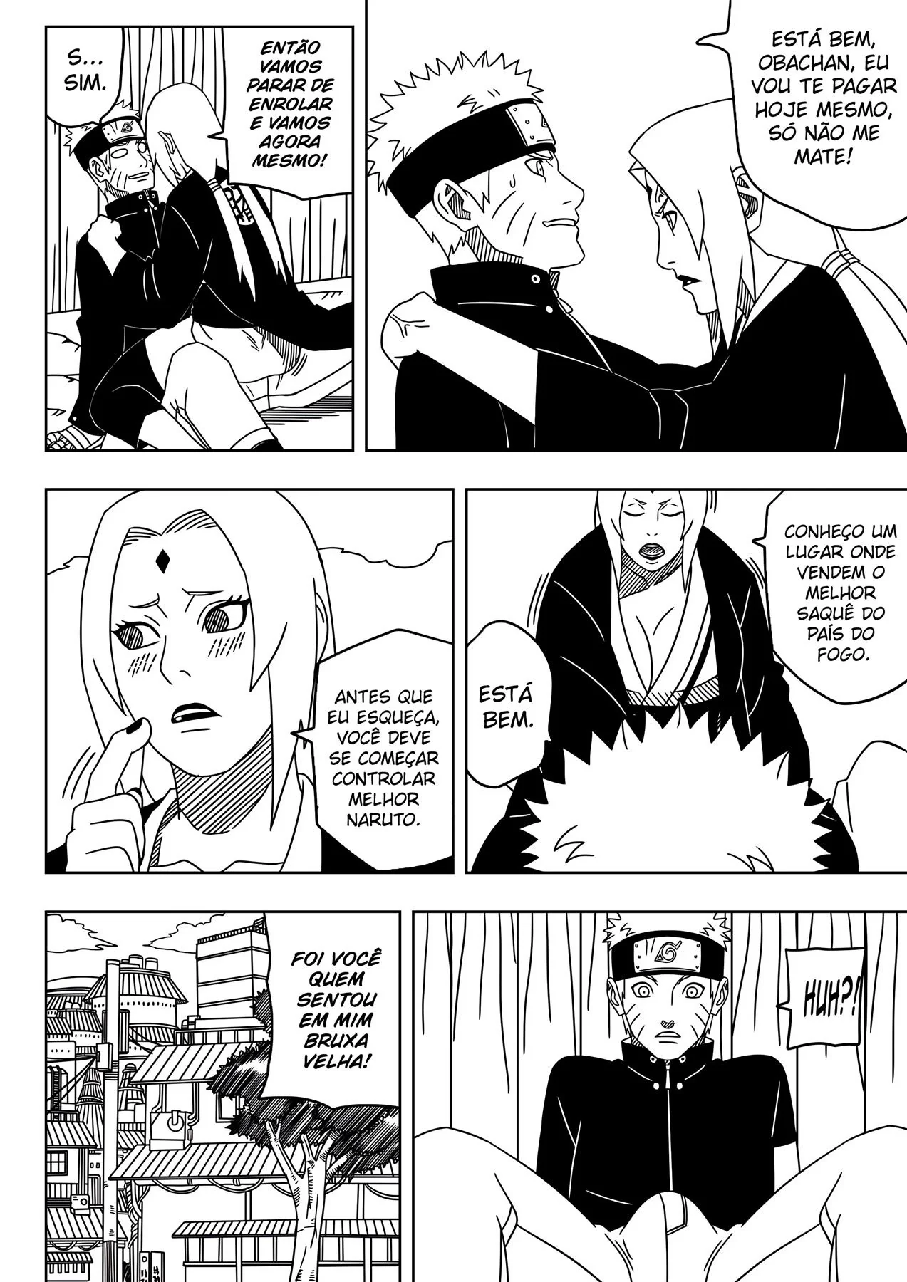 Apostas quentes com Tsunade e Naruto em Hentai HQ Brasileiro