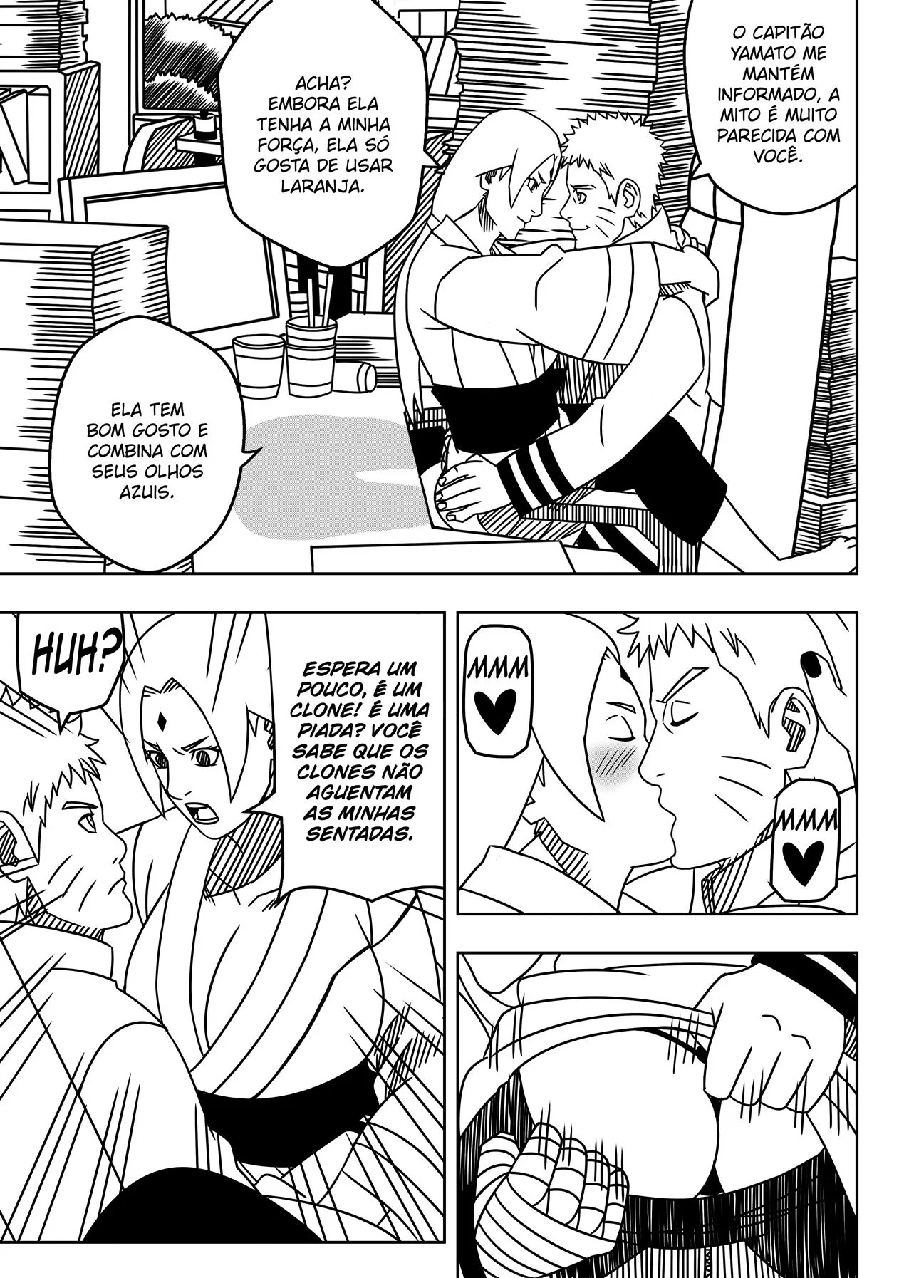 Naruto Pagando suas Dívidas com Tsunade: Quadrinho de Hentai HQ Brasileiro