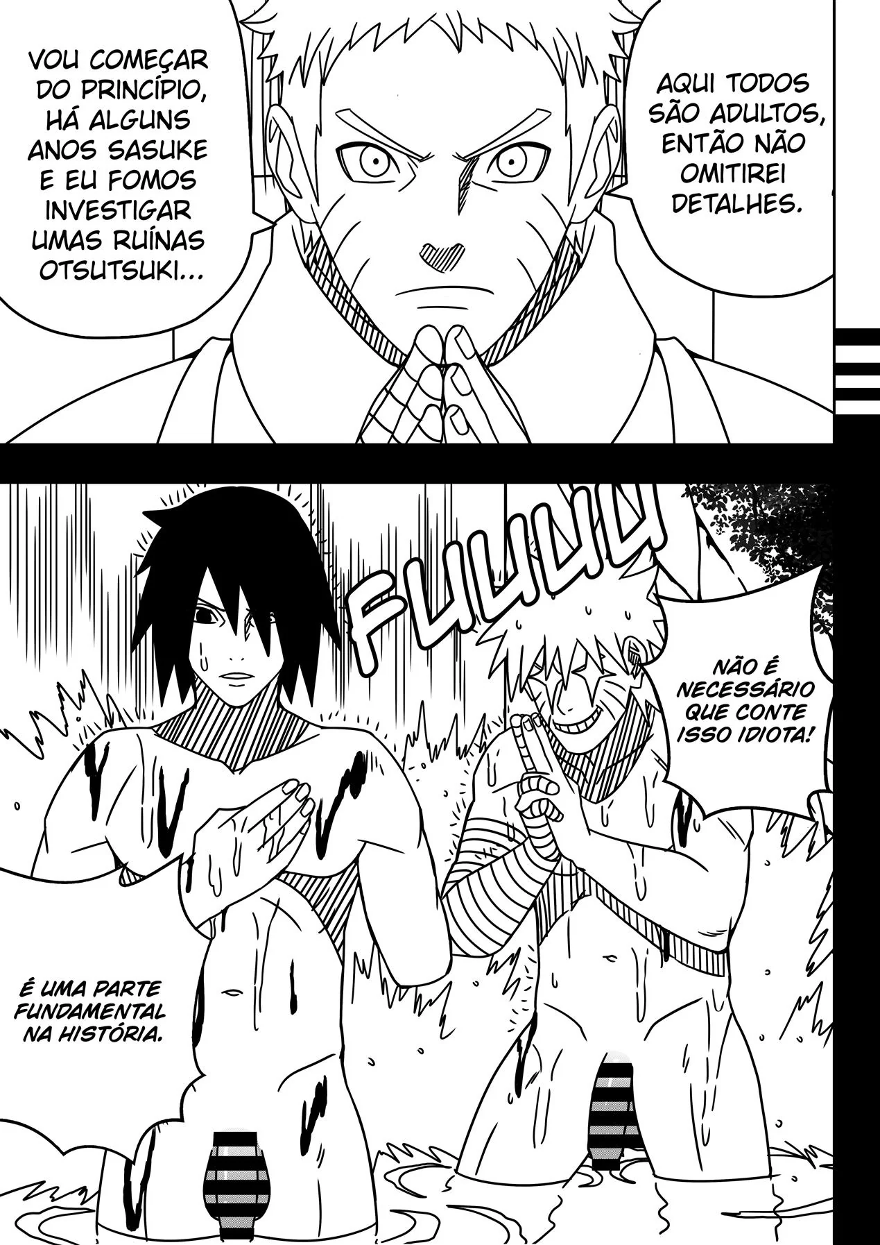 Naruto Pagando suas Dívidas com Tsunade: Quadrinho de Hentai HQ Brasileiro