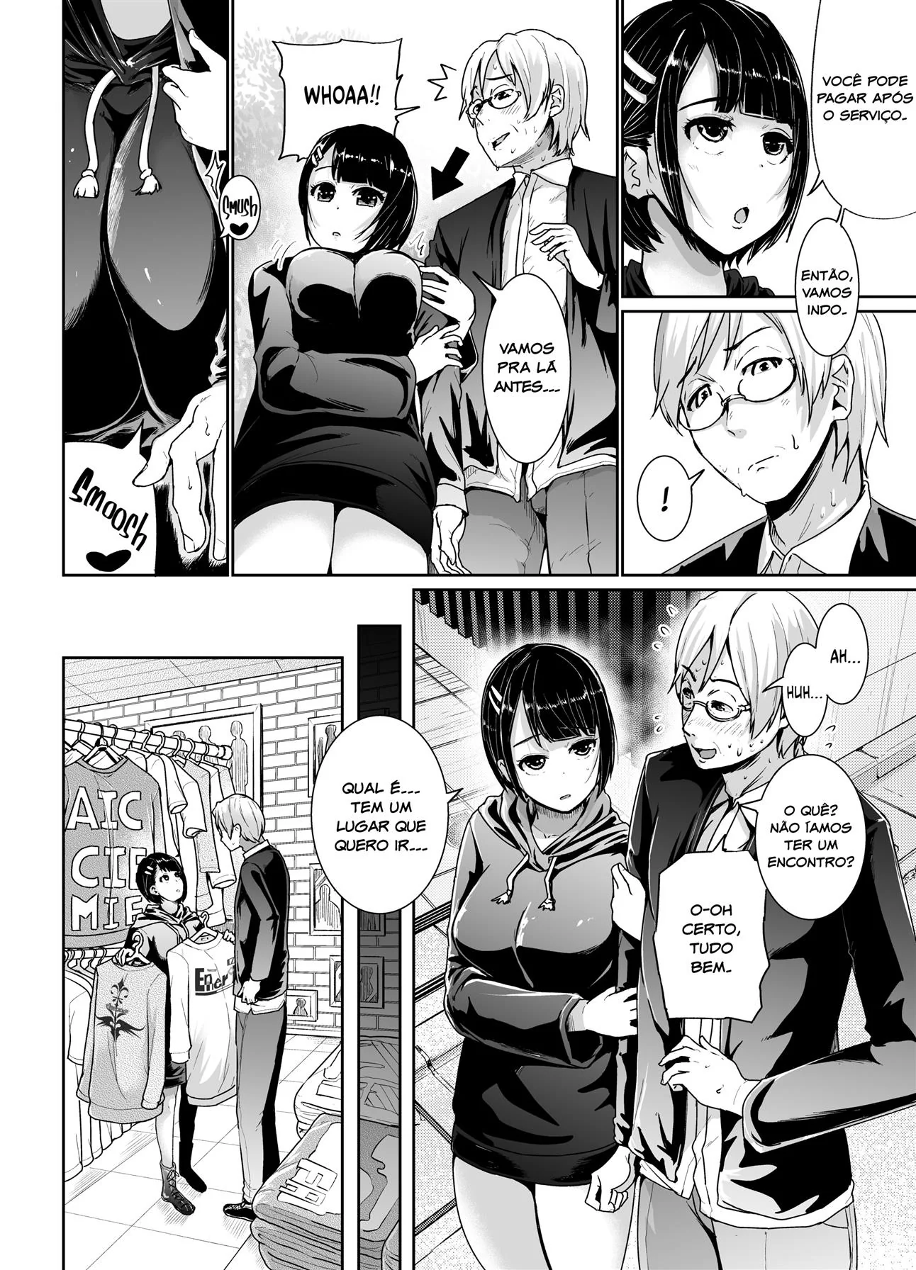 A Sugar Baby Dominadora – Serviços Extras na Buceta Molhada em Doujin Hentai HQ Brasileiro