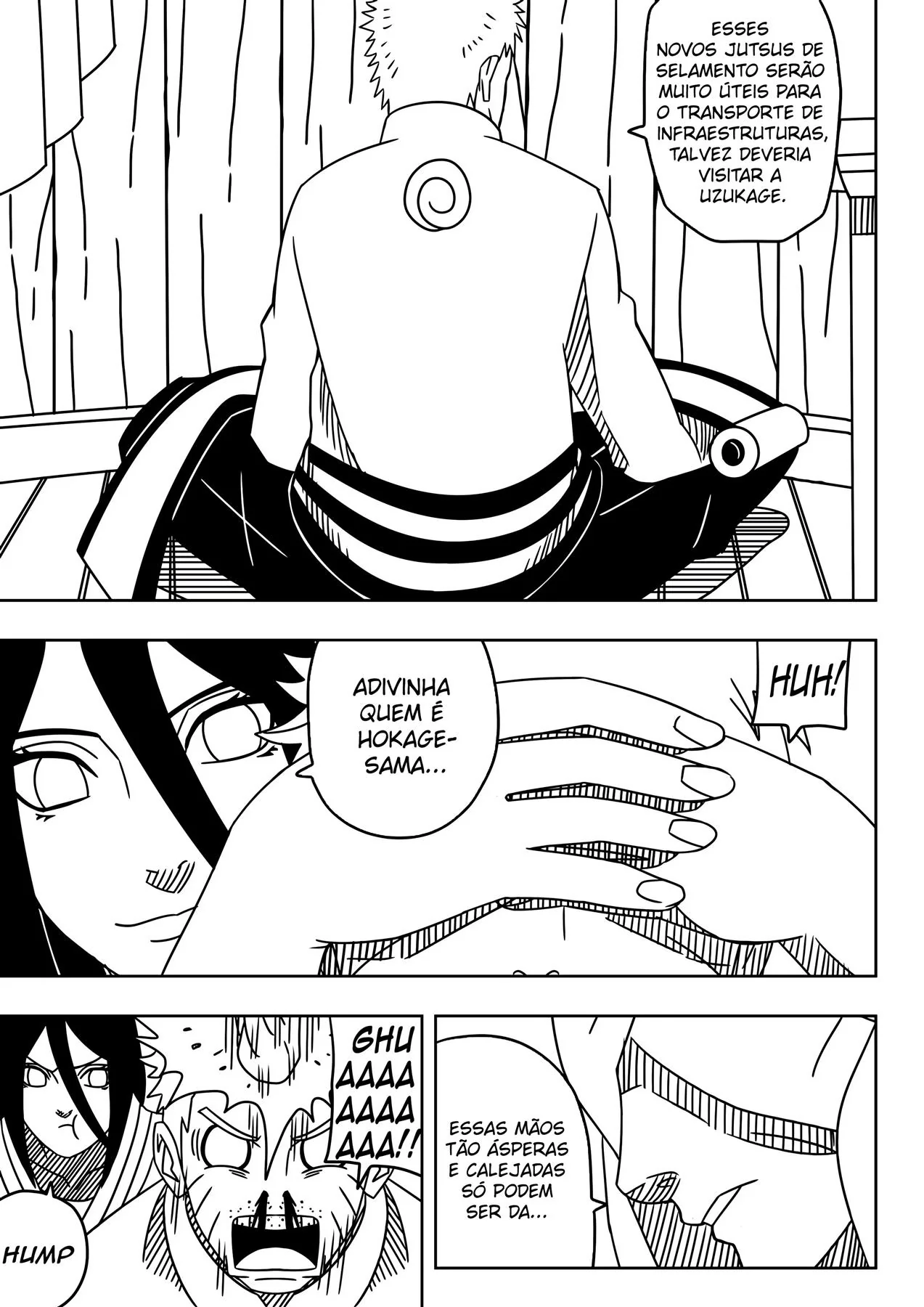 Hanabi enlouquecendo com a pica do Naruto porno em Hentai HQ Brasileiro