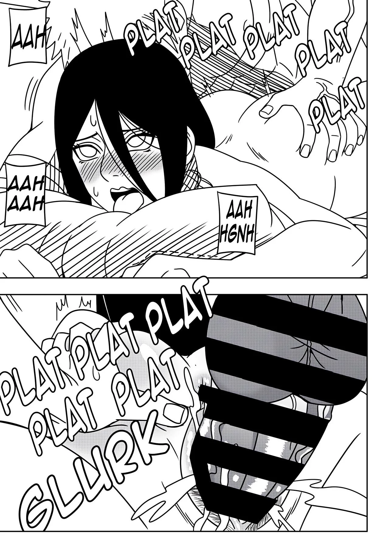 Hanabi enlouquecendo com a pica do Naruto porno em Hentai HQ Brasileiro