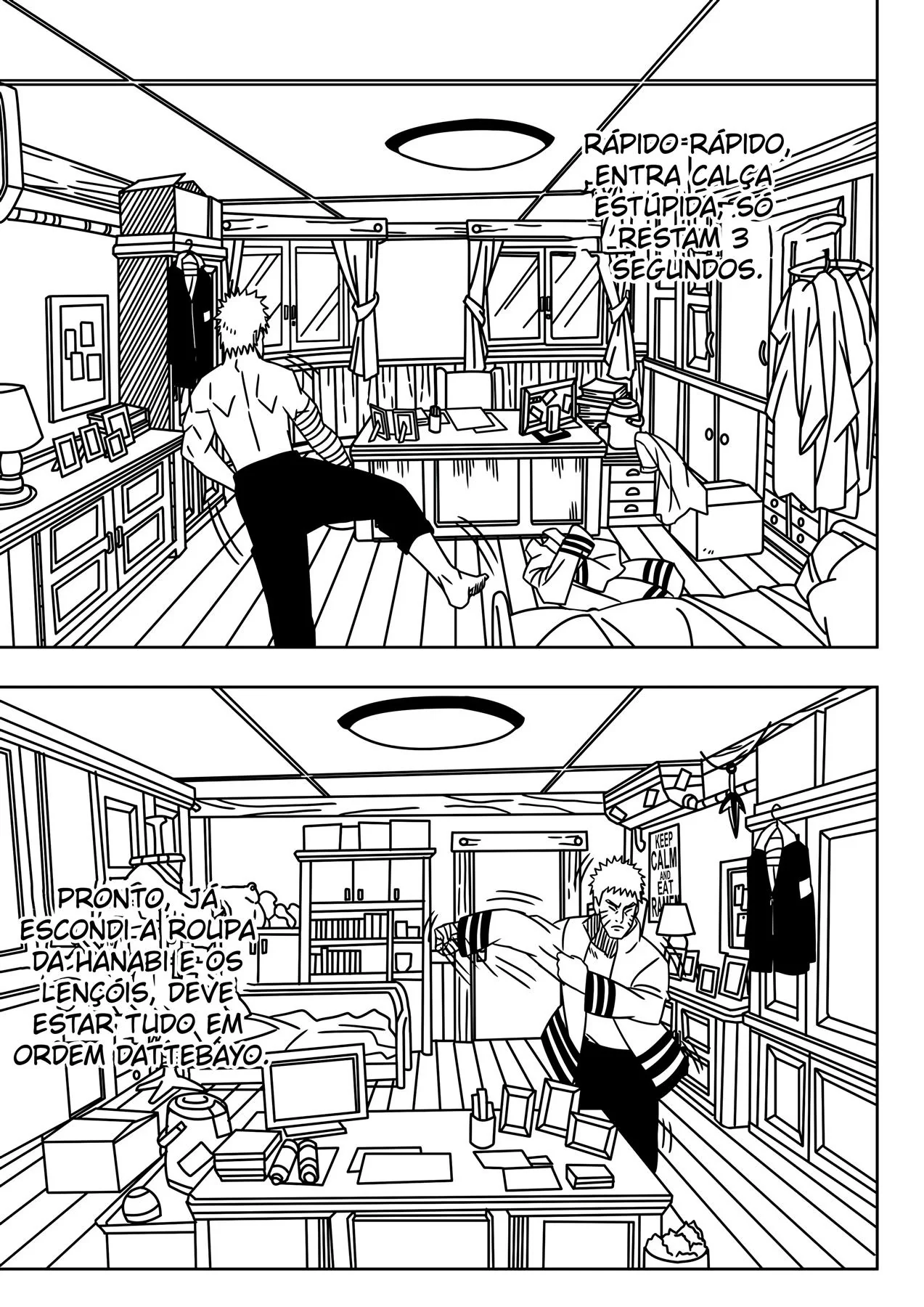 Hanabi enlouquecendo com a pica do Naruto porno em Hentai HQ Brasileiro