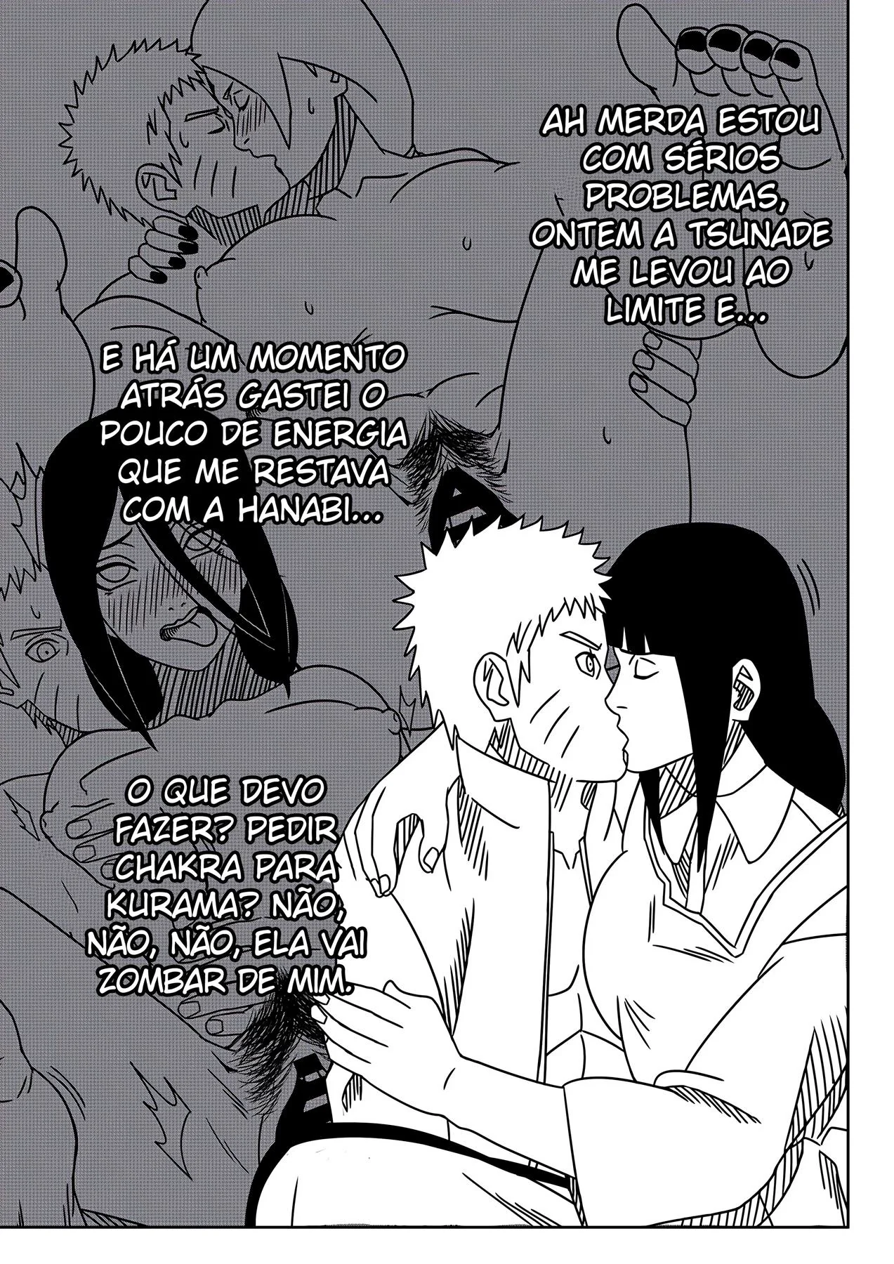 Hanabi enlouquecendo com a pica do Naruto porno em Hentai HQ Brasileiro