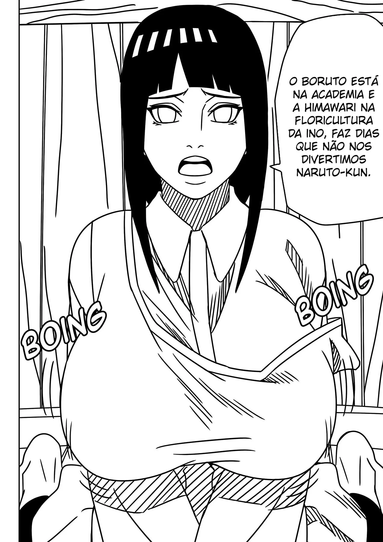 Hanabi enlouquecendo com a pica do Naruto porno em Hentai HQ Brasileiro