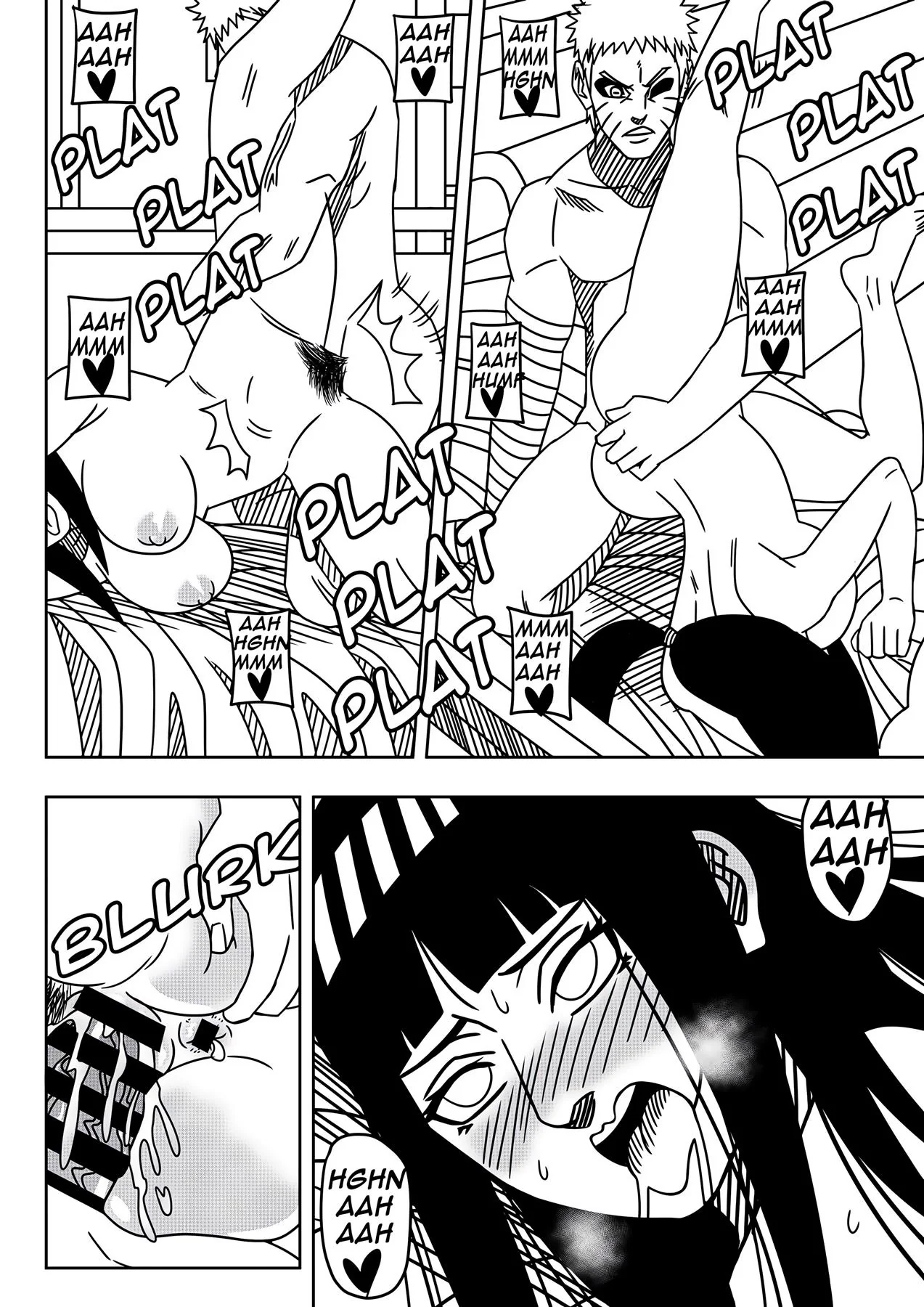Hanabi enlouquecendo com a pica do Naruto porno em Hentai HQ Brasileiro