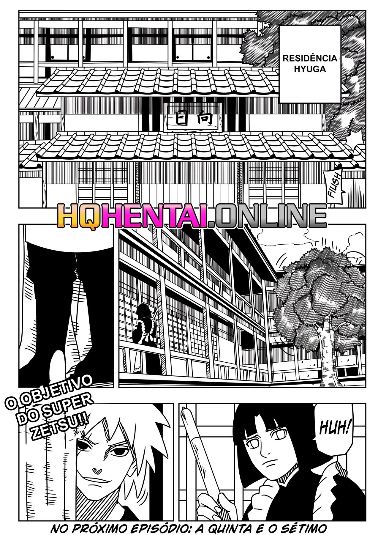 Hanabi enlouquecendo com a pica do Naruto porno em Hentai HQ Brasileiro
