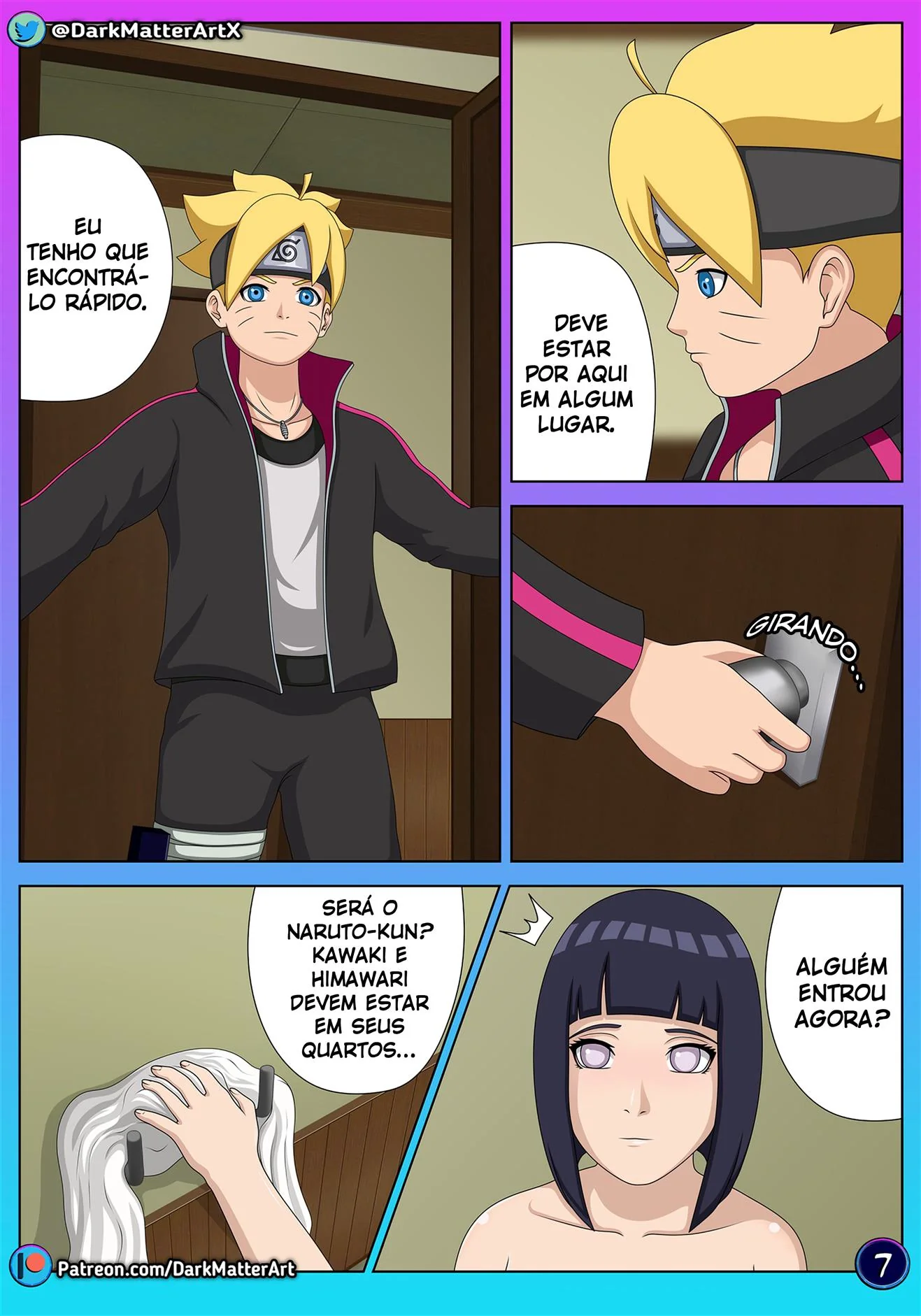 Boruto descobre os segredos obscuros de sua mamãe piranha – Hentai HQ Brasileiro