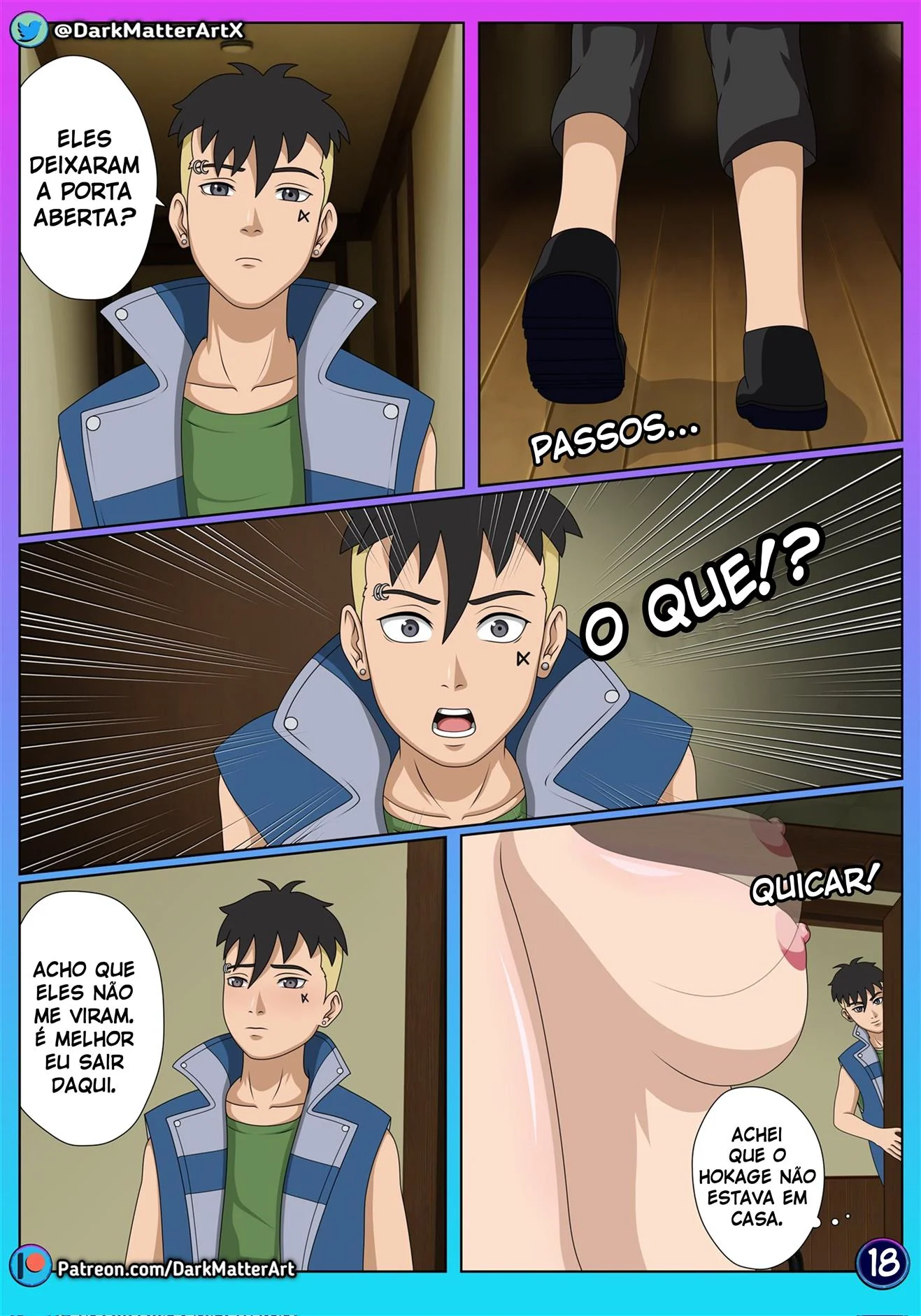 Boruto descobre os segredos obscuros de sua mamãe piranha – Hentai HQ Brasileiro