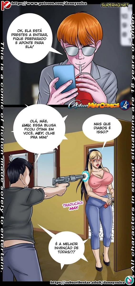 Hipnobeams: Testando a Invenção na Piranha Sedenta – HQ Brasileiro