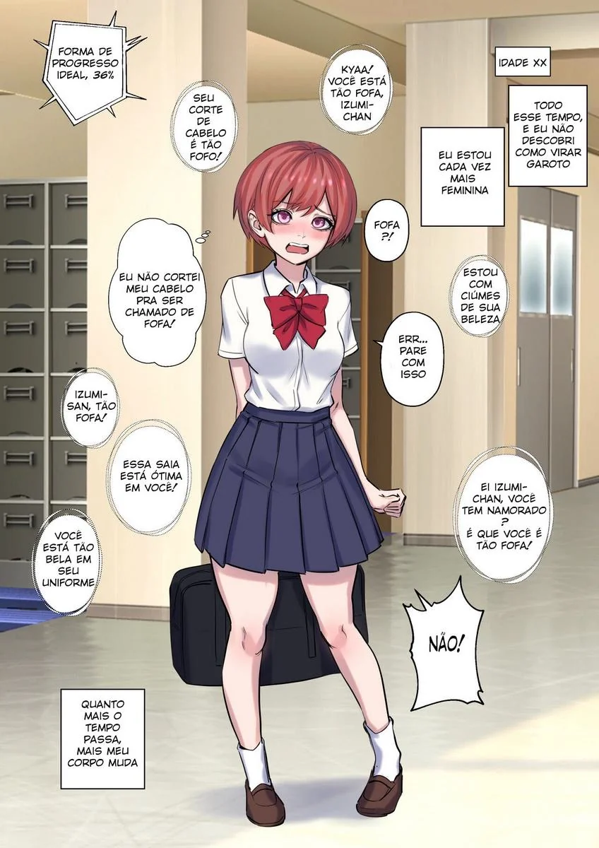 Inocência Perdida: Jovem Novinho é Alvo de Experimento e se Transforma em uma Bichinha Submissa em Hentai HQ