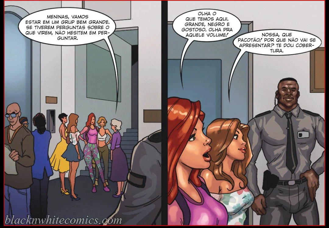 Professoras Piranhas Levam Pica no Museu – Segundo Episódio Hentai HQ Brasileiro